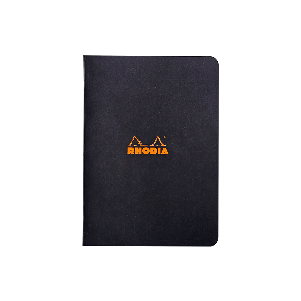Rhodia Cahier Notebook A5 Lined Black