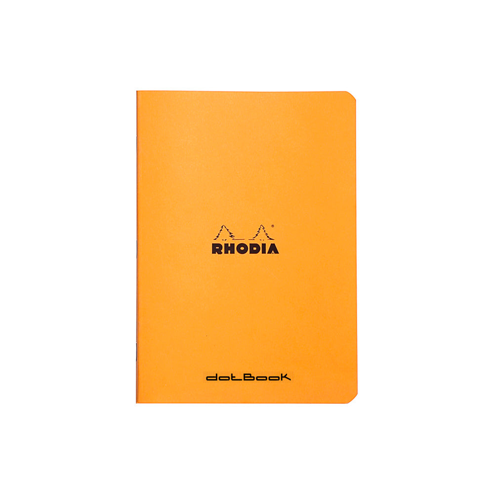Rhodia Cahier Notebook A5 Dot Grid Orange