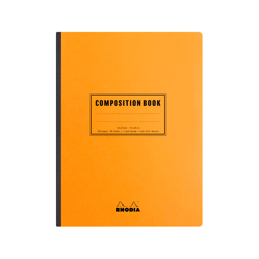 Rhodia Composition Book B5 Lined Orange