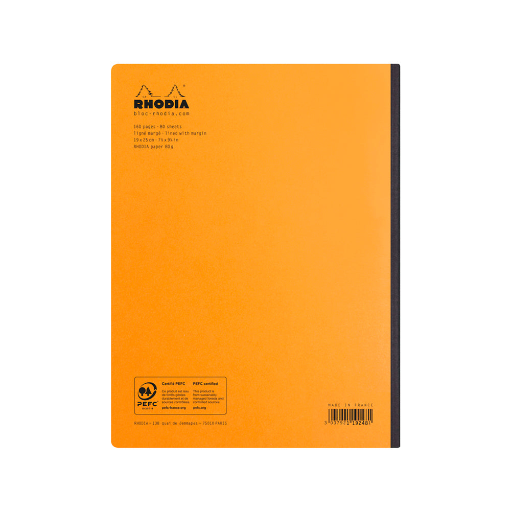 Rhodia Composition Book B5 Lined Orange