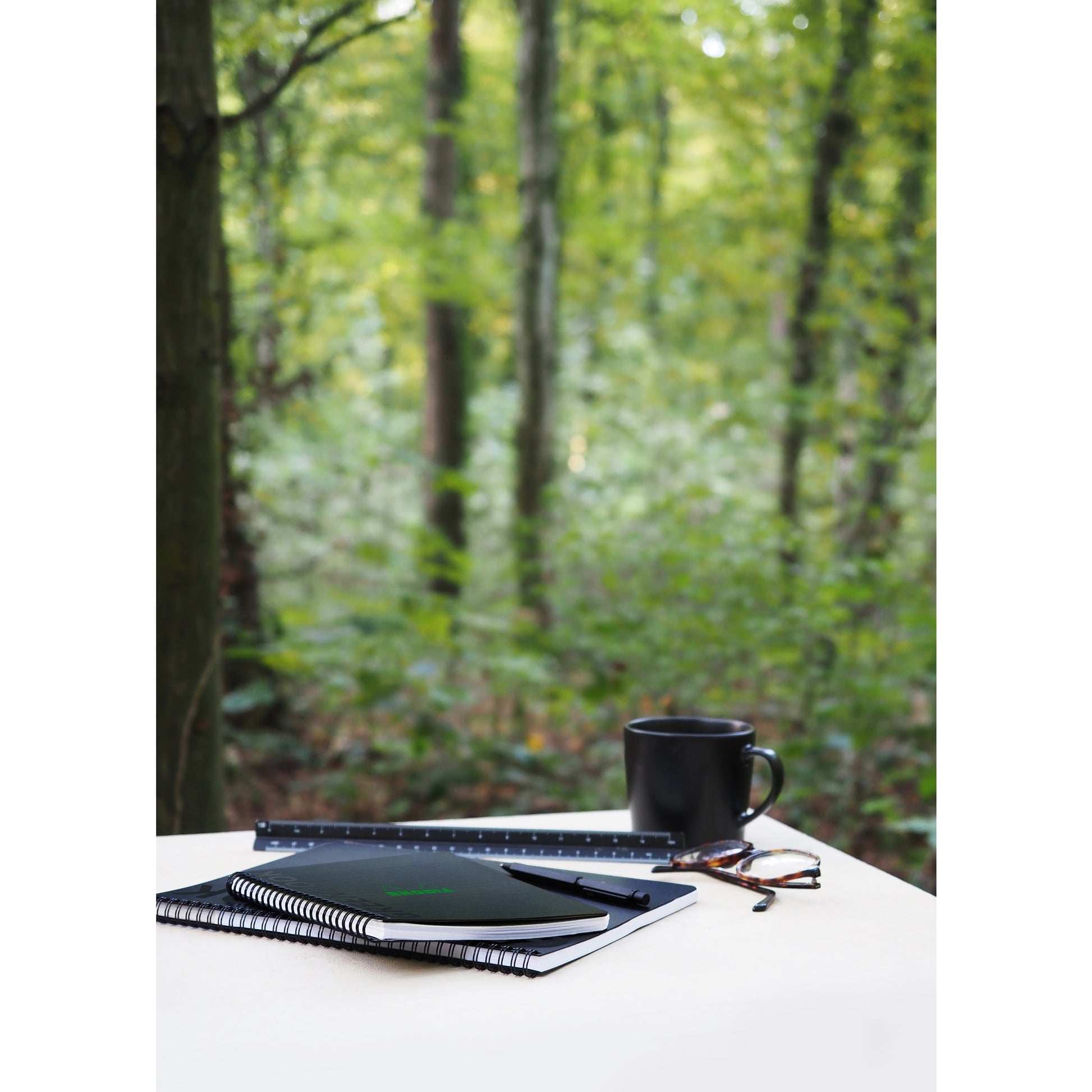 Rhodia Greenactive Wirebound GreenBook 100% Recycled A4+ Grid