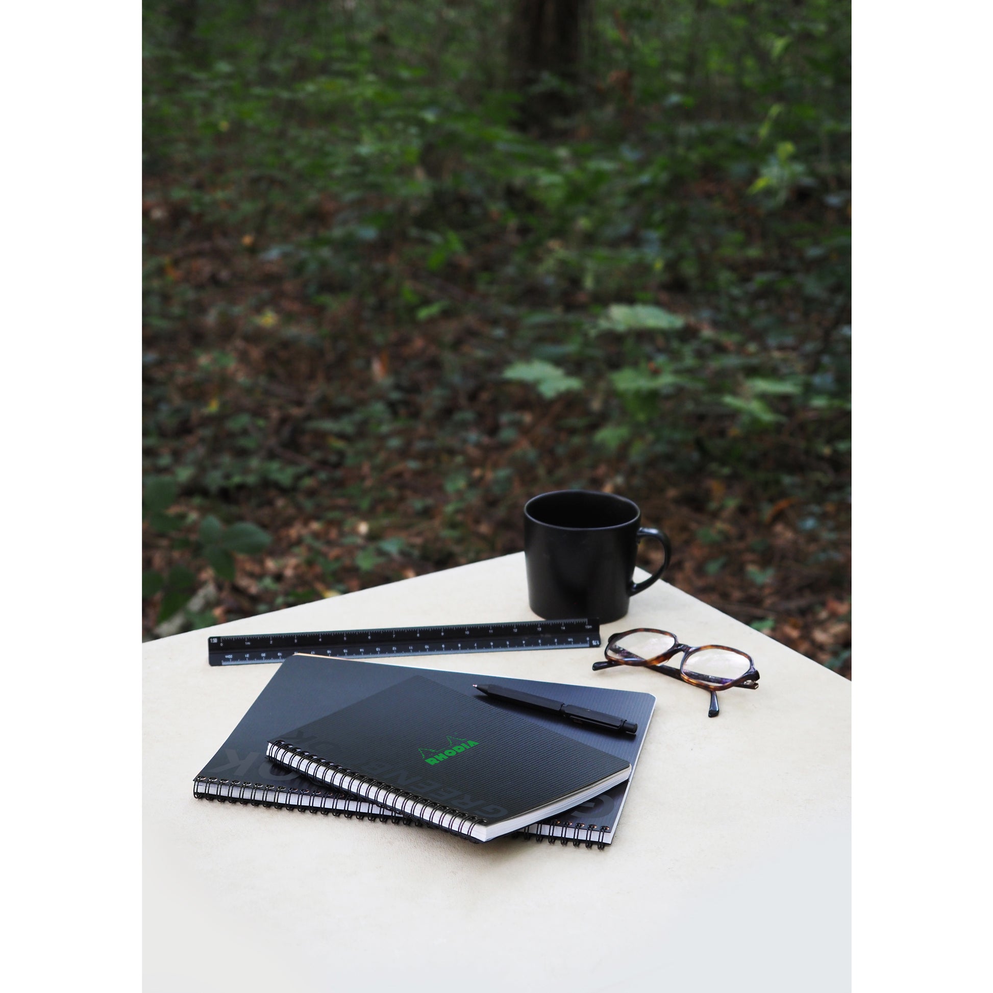 Rhodia Greenactive Wirebound GreenBook 100% Recycled A4+ Ruled