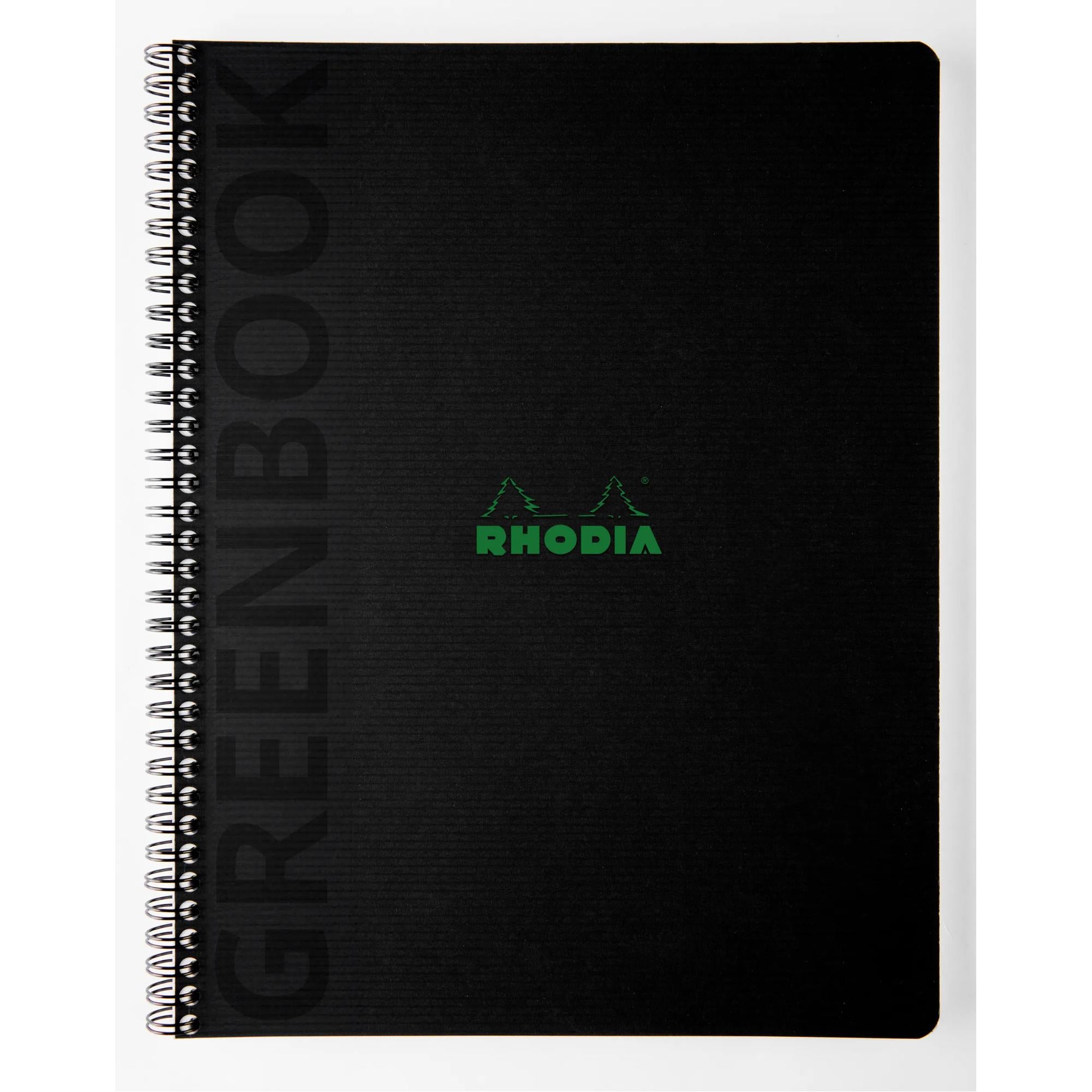 Rhodia Greenactive Wirebound GreenBook 100% Recycled Softcover A4+ Lined