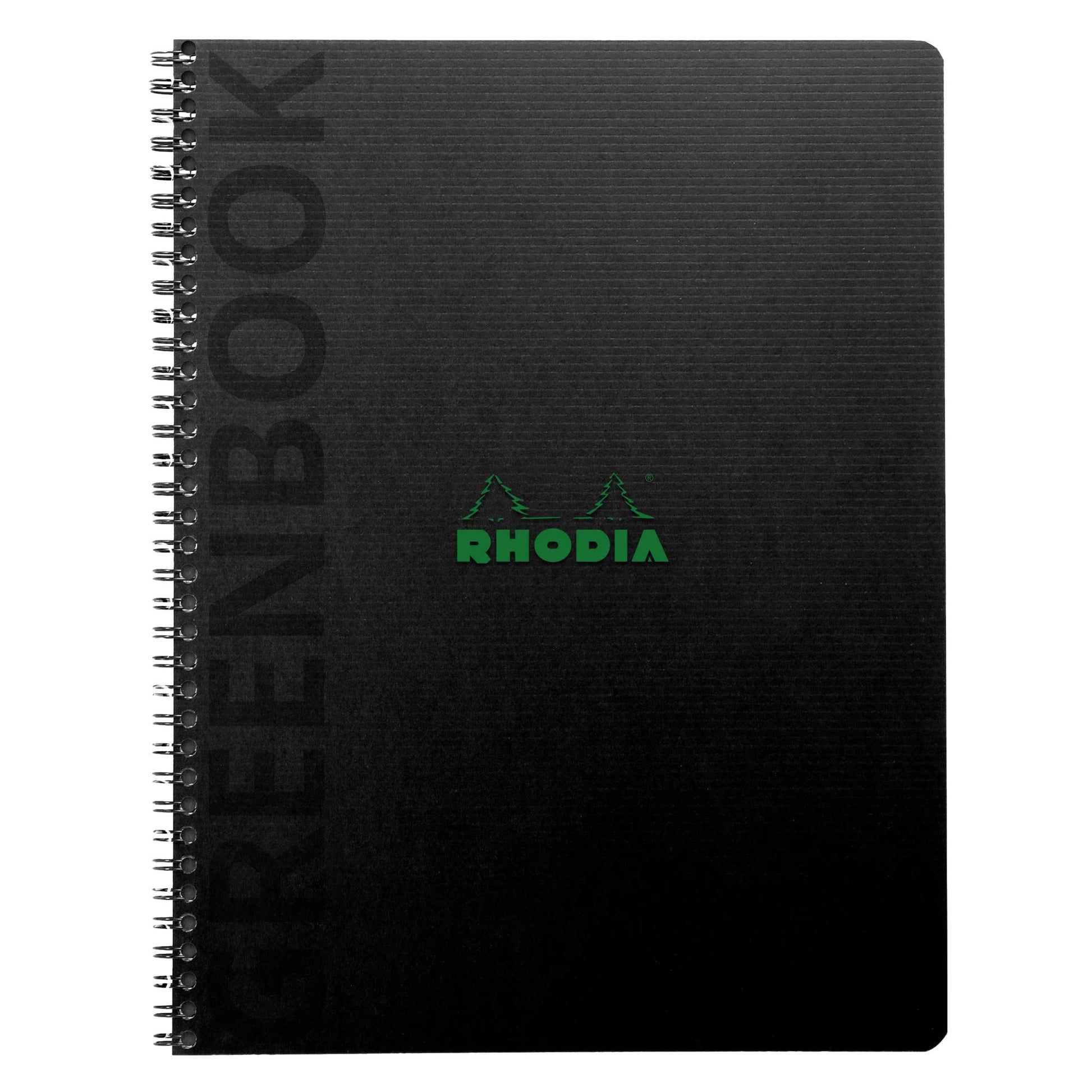 Rhodia Greenactive Wirebound GreenBook 100% Recycled Softcover A5+ Lined
