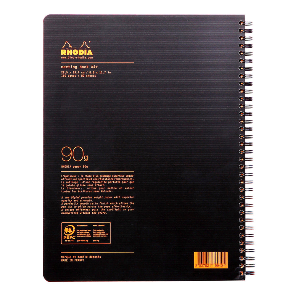 Rhodiactive Wirebound Meeting Book A4+