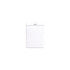 Rhodia No. 12 Top Stapled Notepad Pocket Lined White