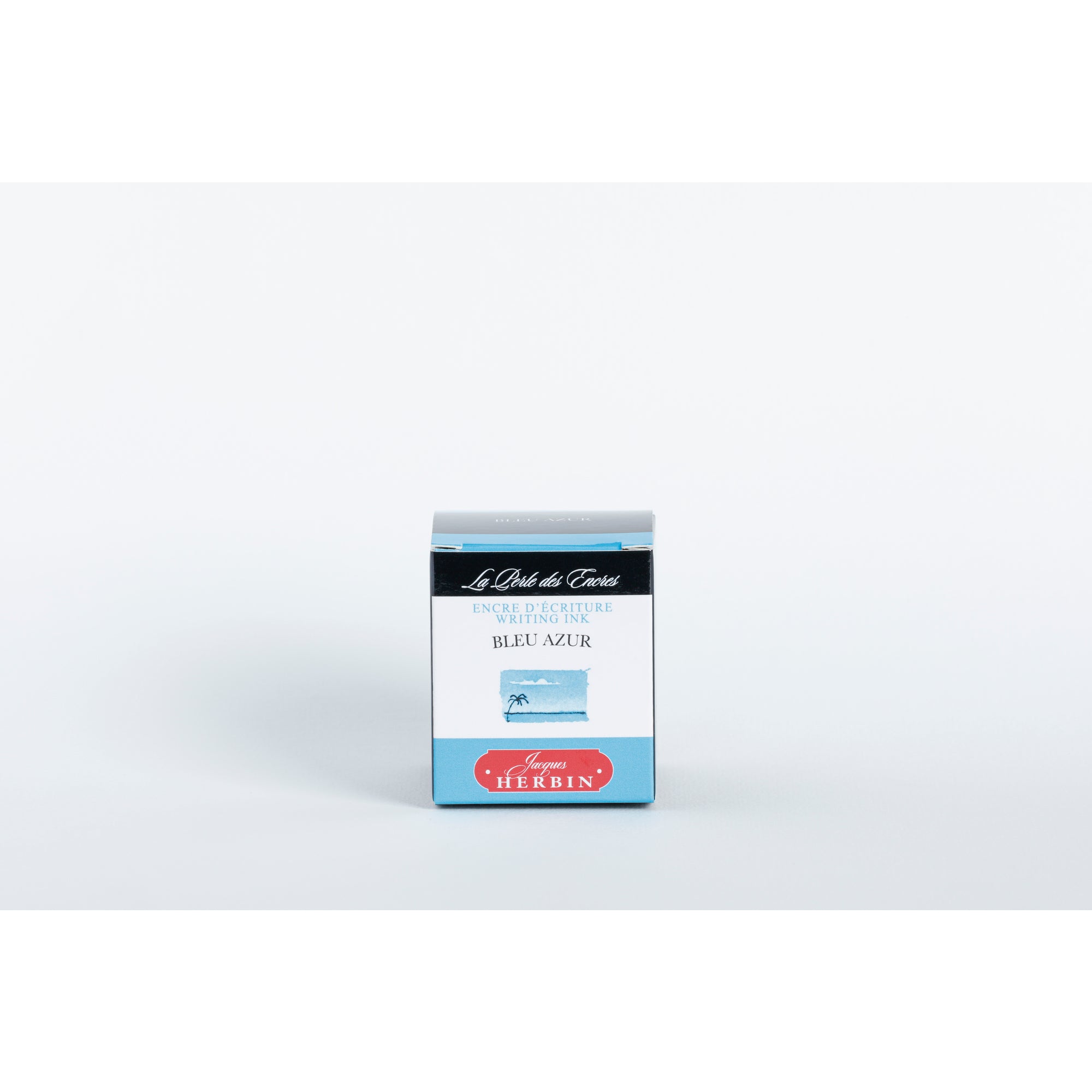 La Perle des Encres Writing Ink 30 mL Bleu Azur (Azure Blue)