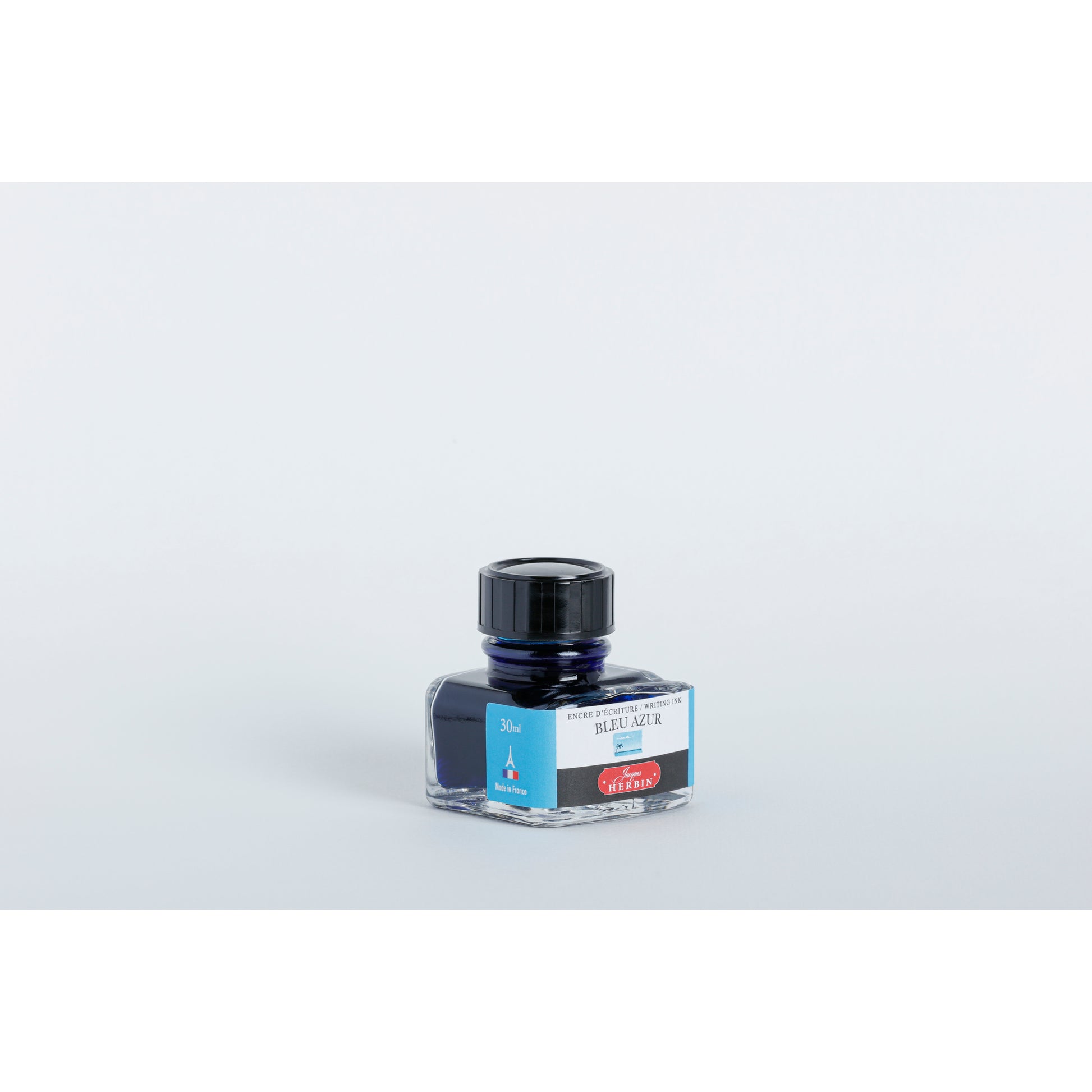 La Perle des Encres Writing Ink 30 mL Bleu Azur (Azure Blue)