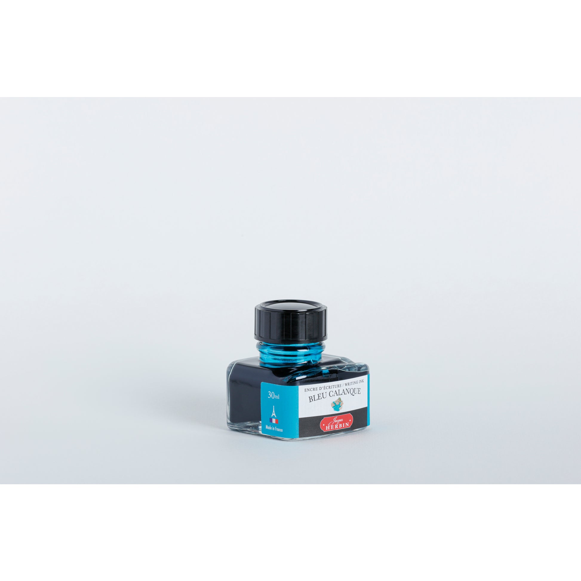 La Perle des Encres Writing Ink 30 mL Bleu Calanque (Cove Blue)