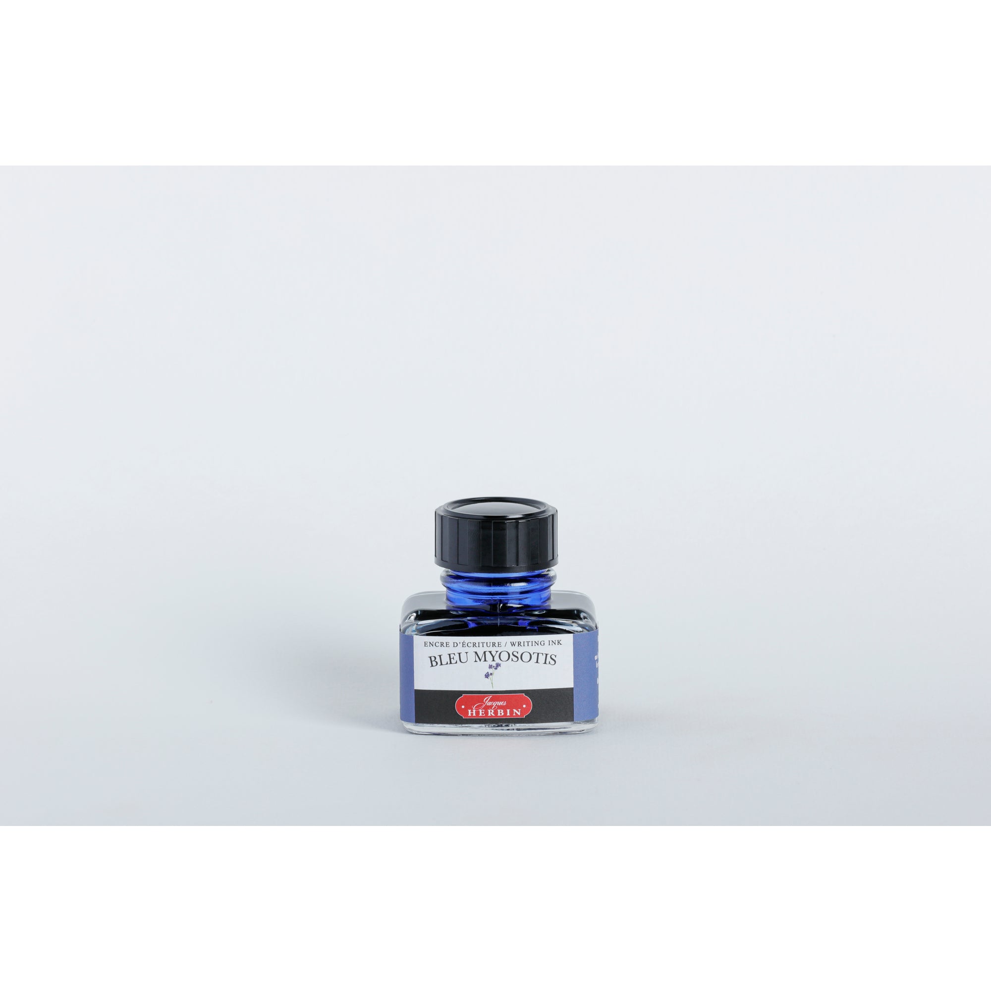 Jacques Herbin La Perle des Encres Writing Ink 30 mL Bleu Myosotis (Forget-Me-Not Blue)