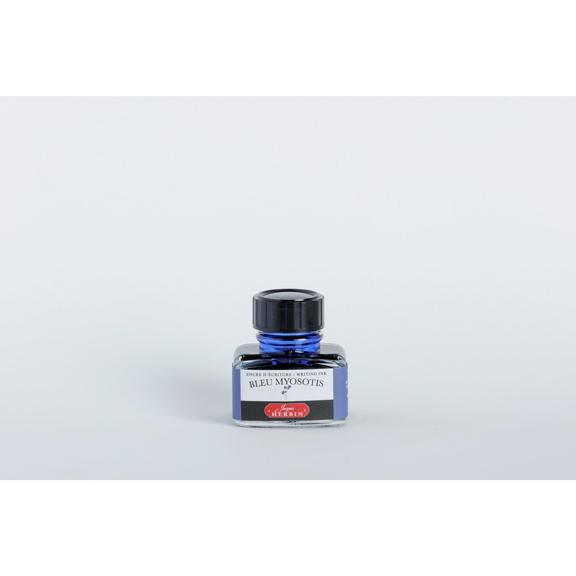 Jacques Herbin La Perle des Encres Writing Ink 30 mL Bleu Myosotis (Forget-Me-Not Blue)