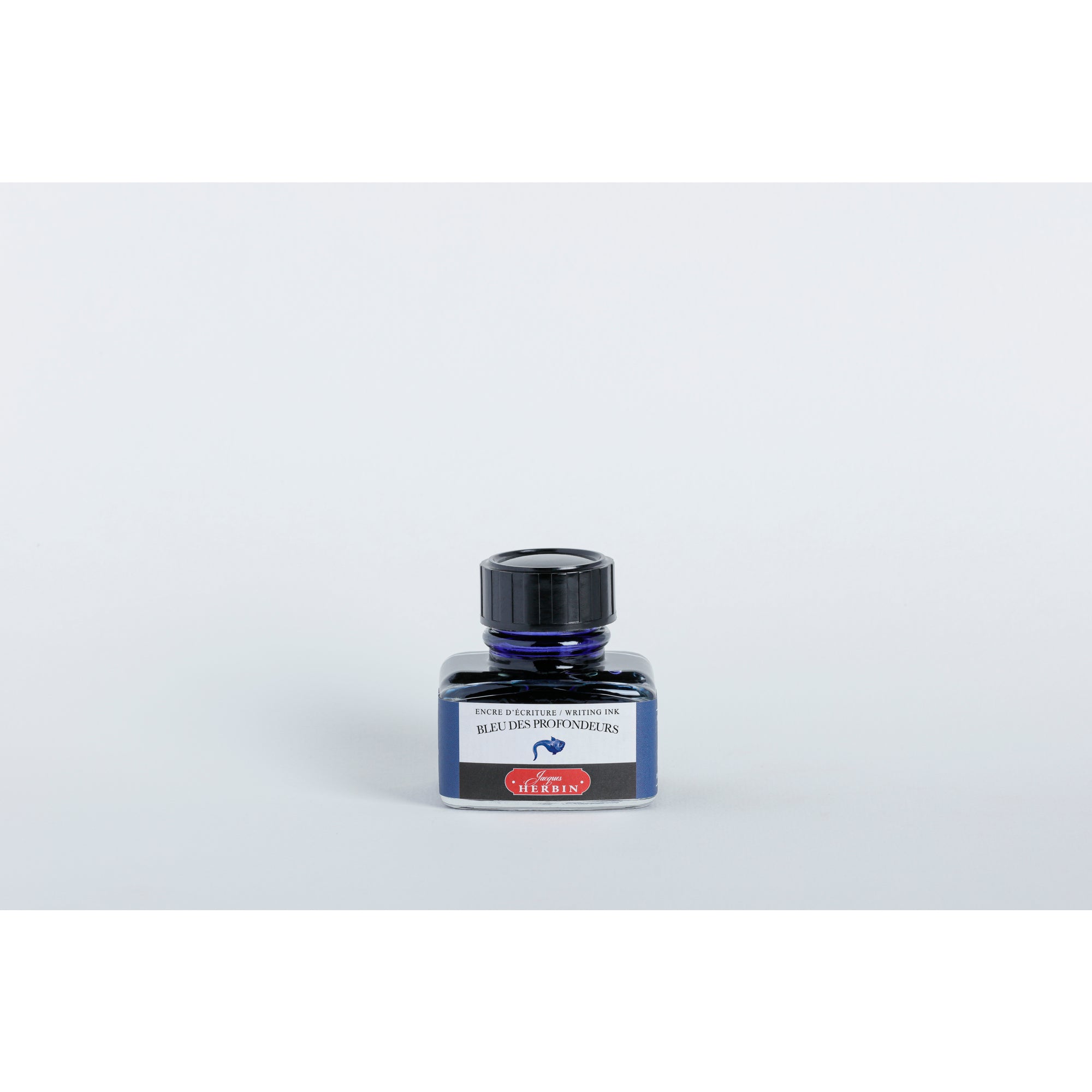 Jacques Herbin La Perle des Encres Writing Ink 30 mL Bleu des Profondeurs (Deep Blue)