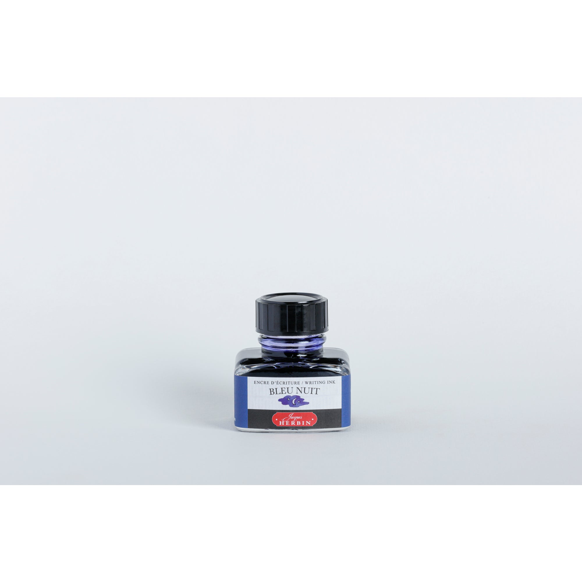 Jacques Herbin La Perle des Encres Writing Ink 30 mL Bleu Nuit (Night Blue)