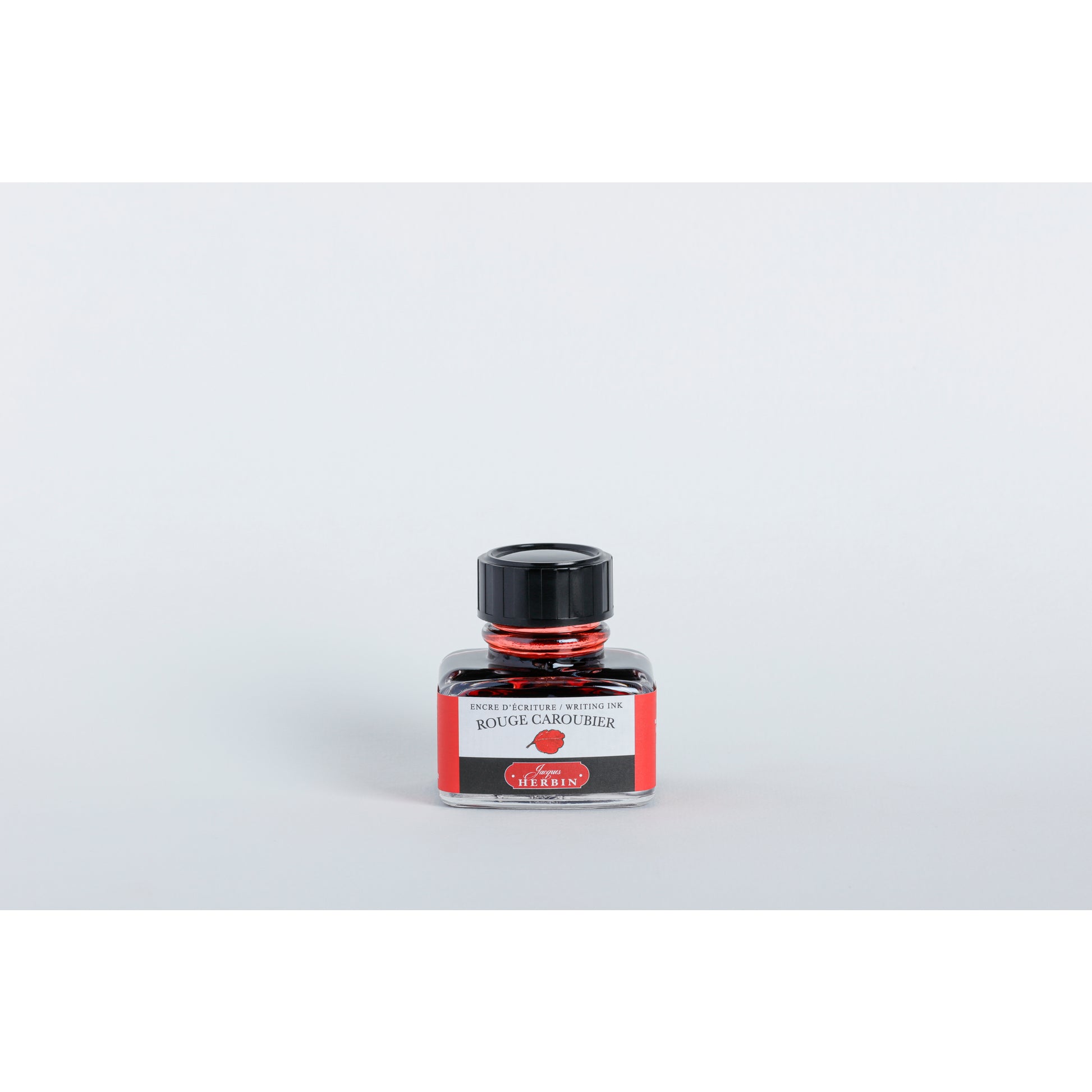 Jacques Herbin La Perle des Encres Writing Ink 30 mL Rouge Caroubier (Carob Red)