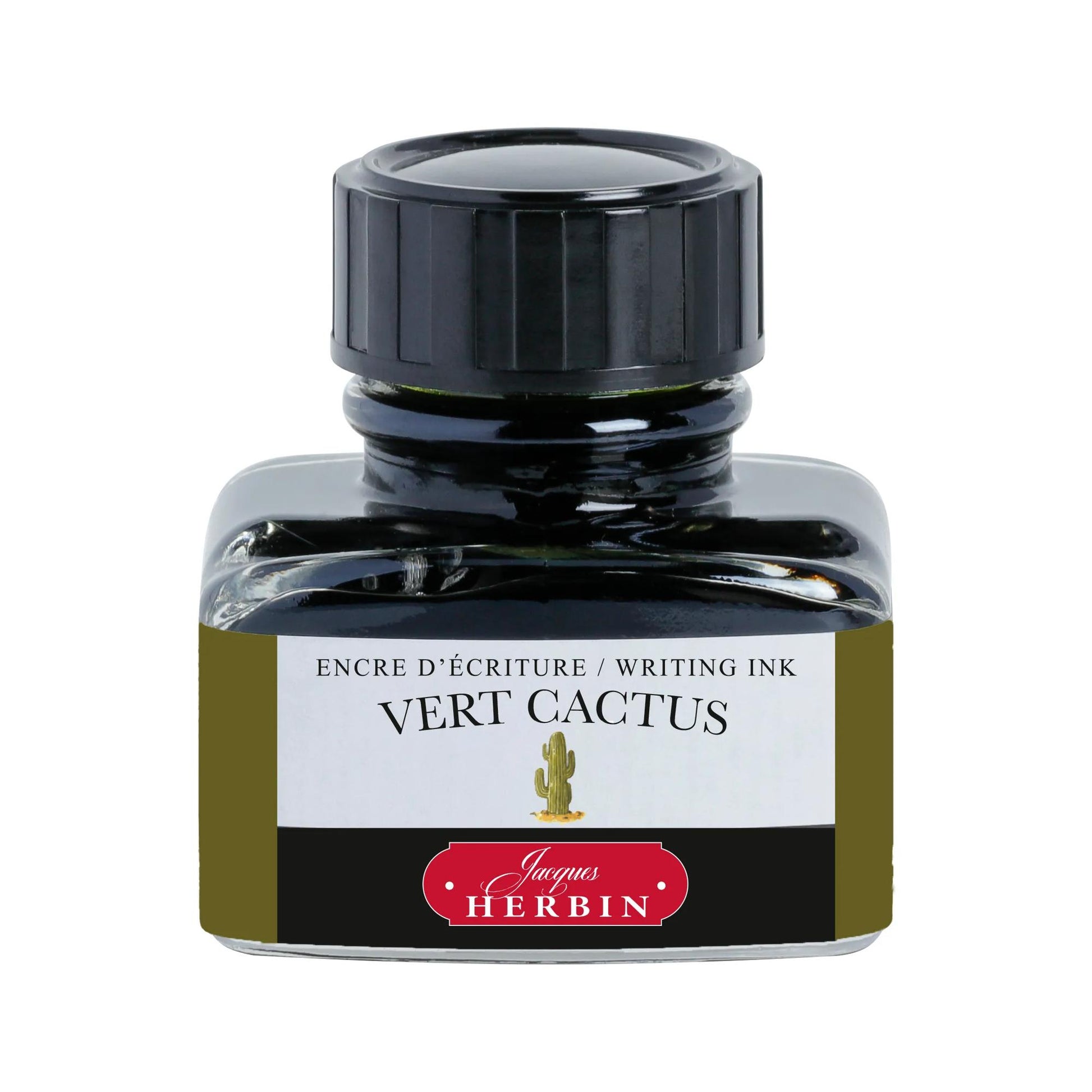 Jacques Herbin La Perle des Encres Writing Ink 30 mL Vert Cactus (Cactus Green)