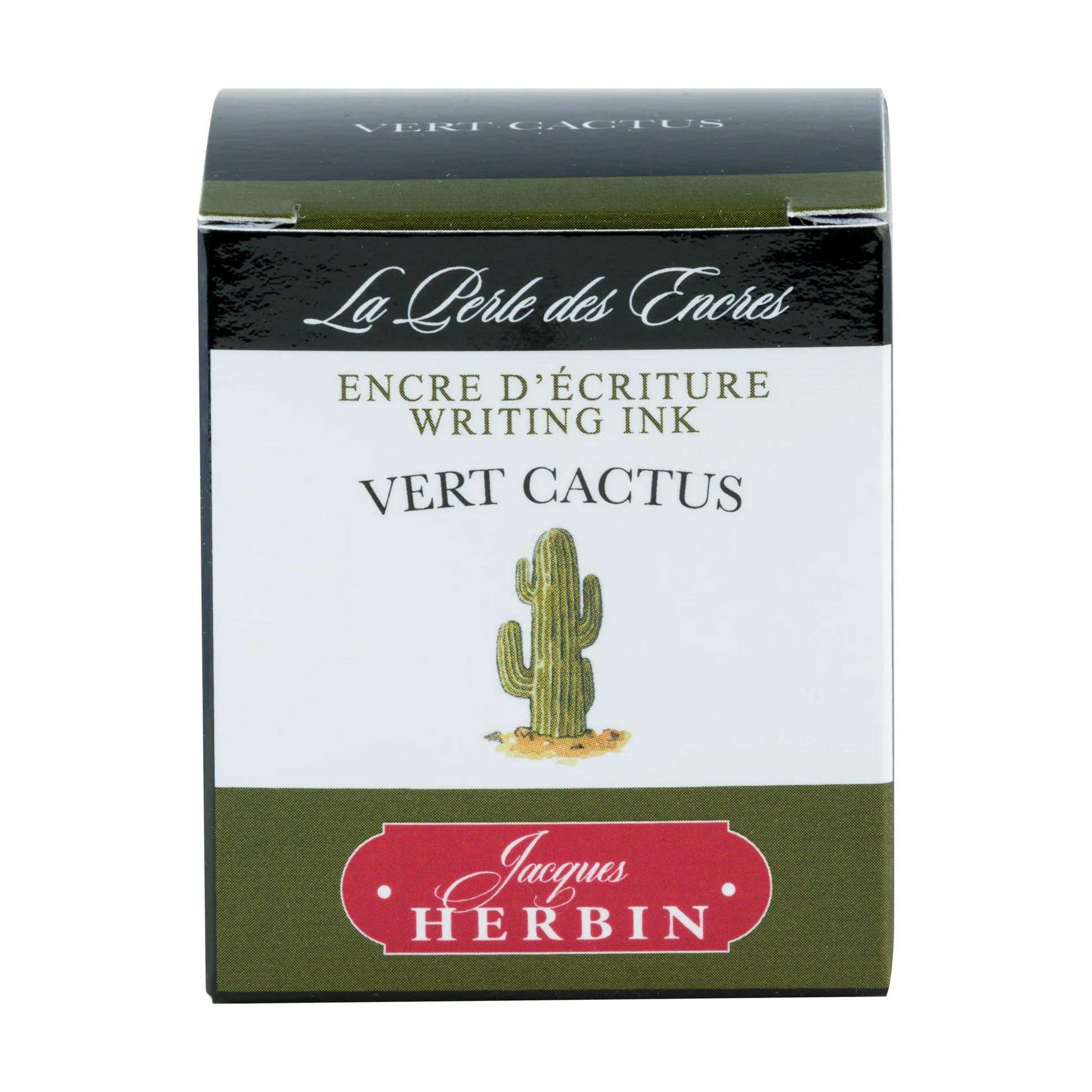 La Perle des Encres Writing Ink 30 mL Vert Cactus (Cactus Green)