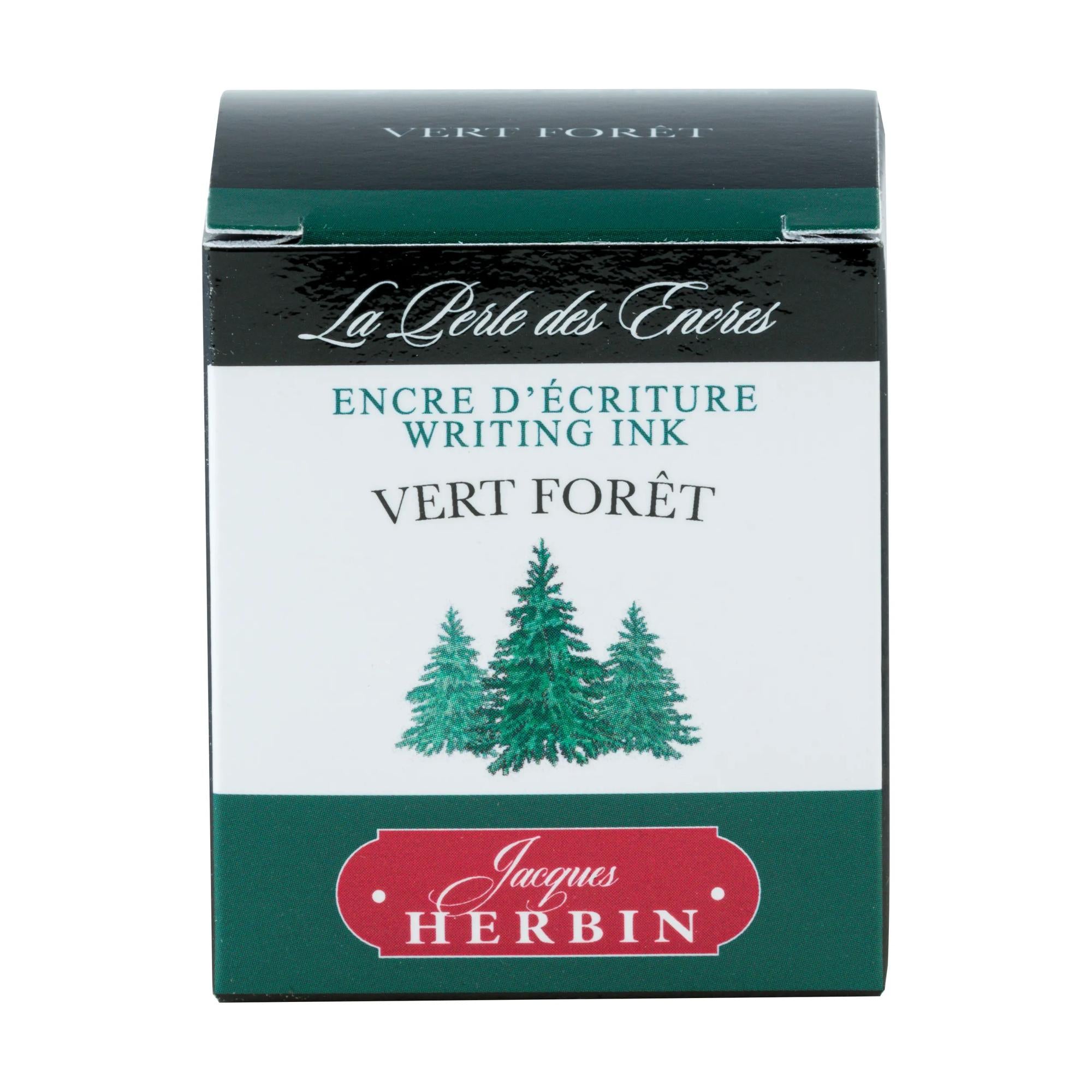 La Perle des Encres Writing Ink 30 mL Vert Foret (Forest Green)