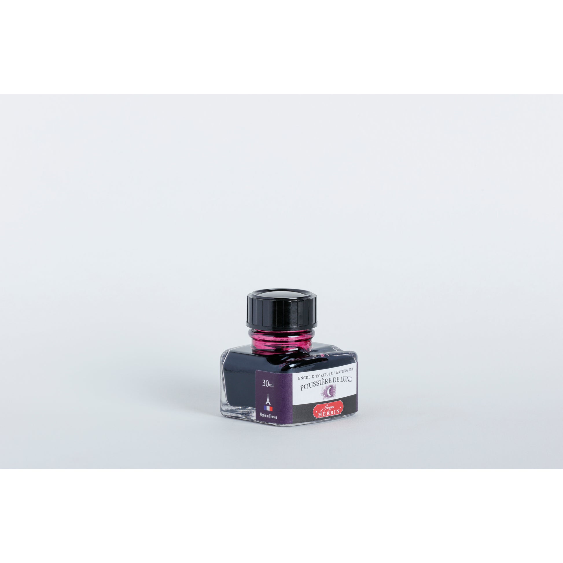 La Perle des Encres Writing Ink 30 mL Poussiere de Lune (Purple Moondust)