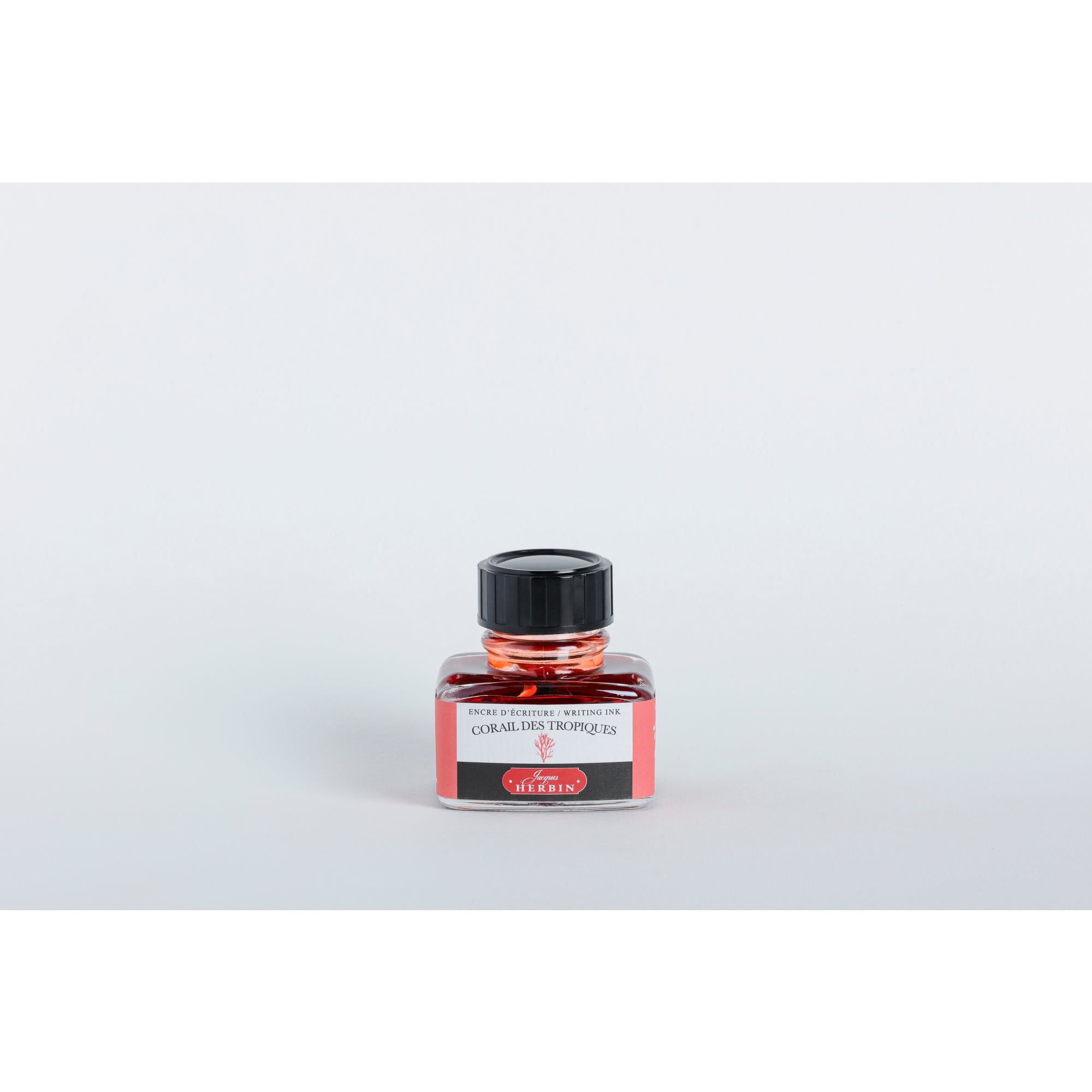 Jacques Herbin La Perle des Encres Writing Ink 30 mL Corail des tropiques (Tropical Coral)
