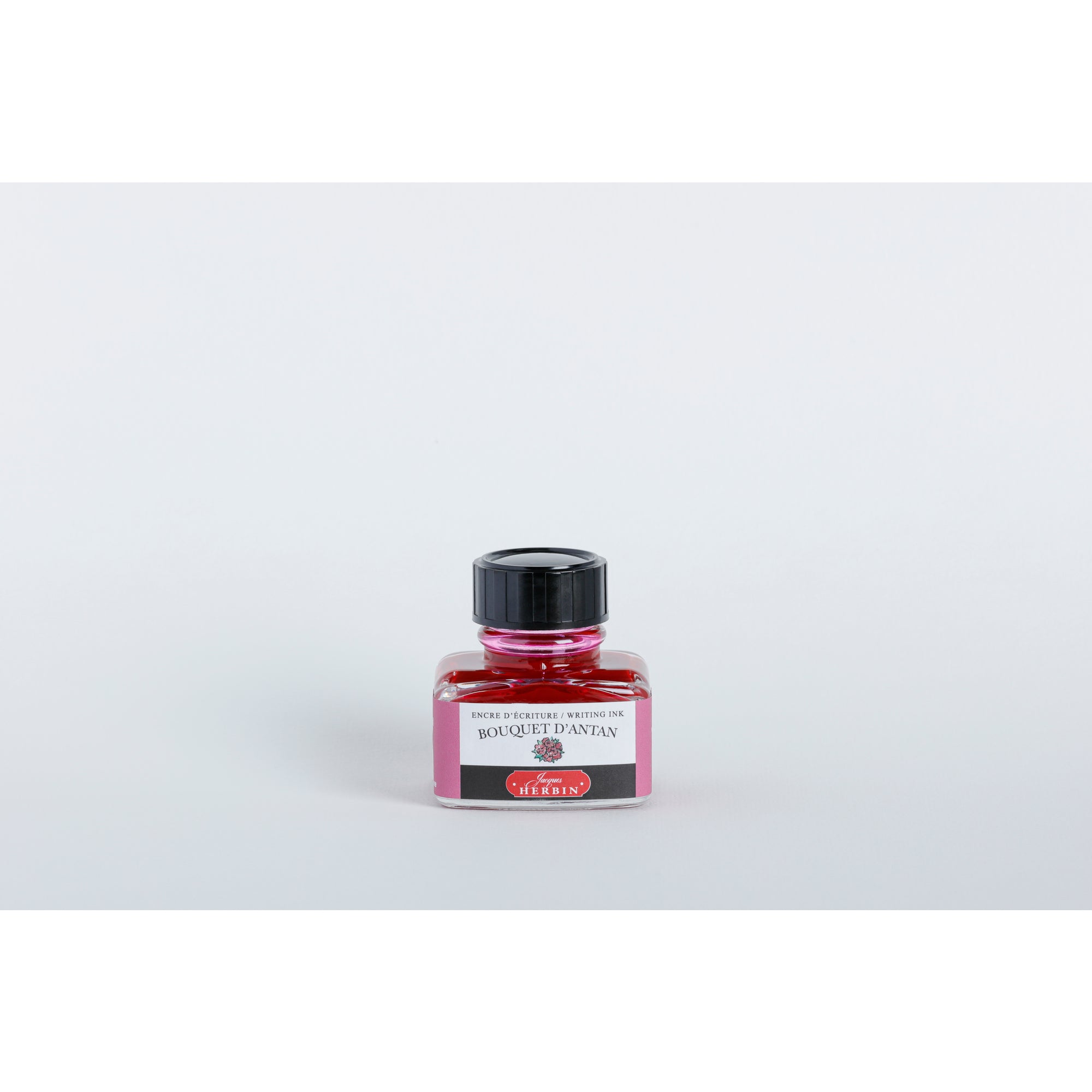 Jacques Herbin La Perle des Encres Writing Ink 30 mL Bouquet d'Antan (Bouquet of Yesteryear Pink)