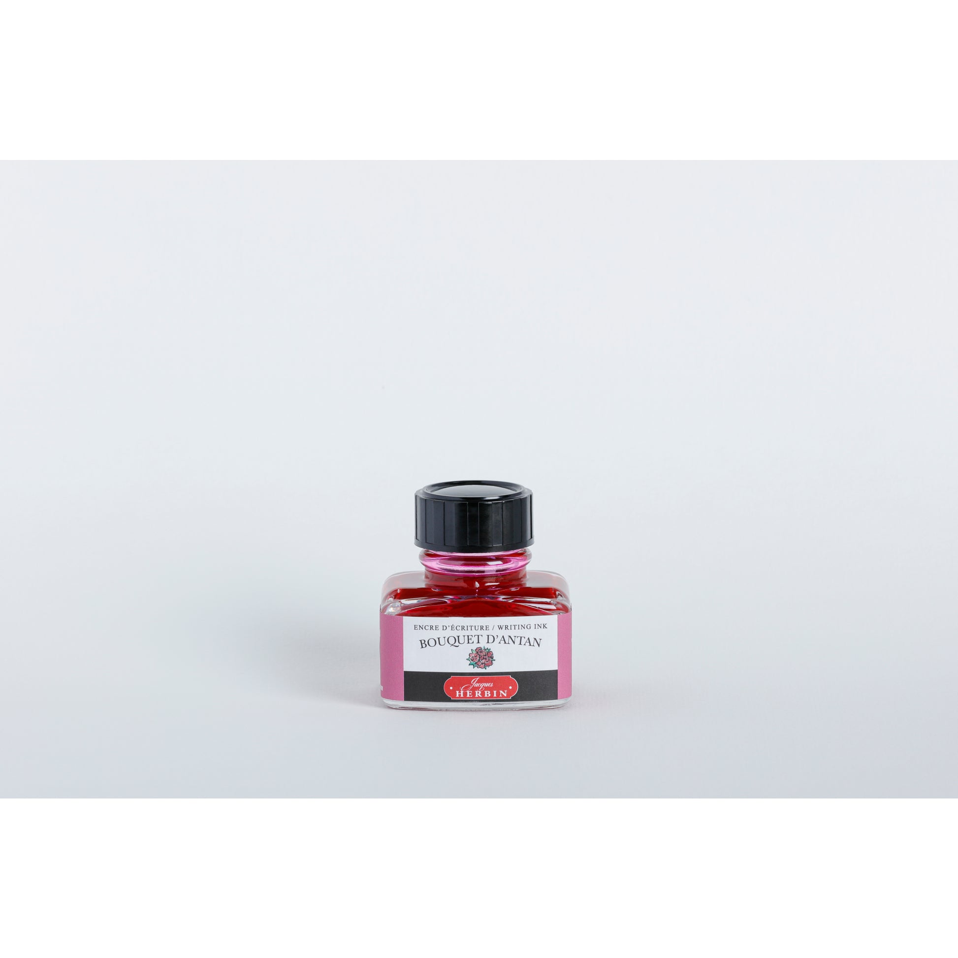 Jacques Herbin La Perle des Encres Writing Ink 30 mL Bouquet d'Antan (Bouquet of Yesteryear Pink)