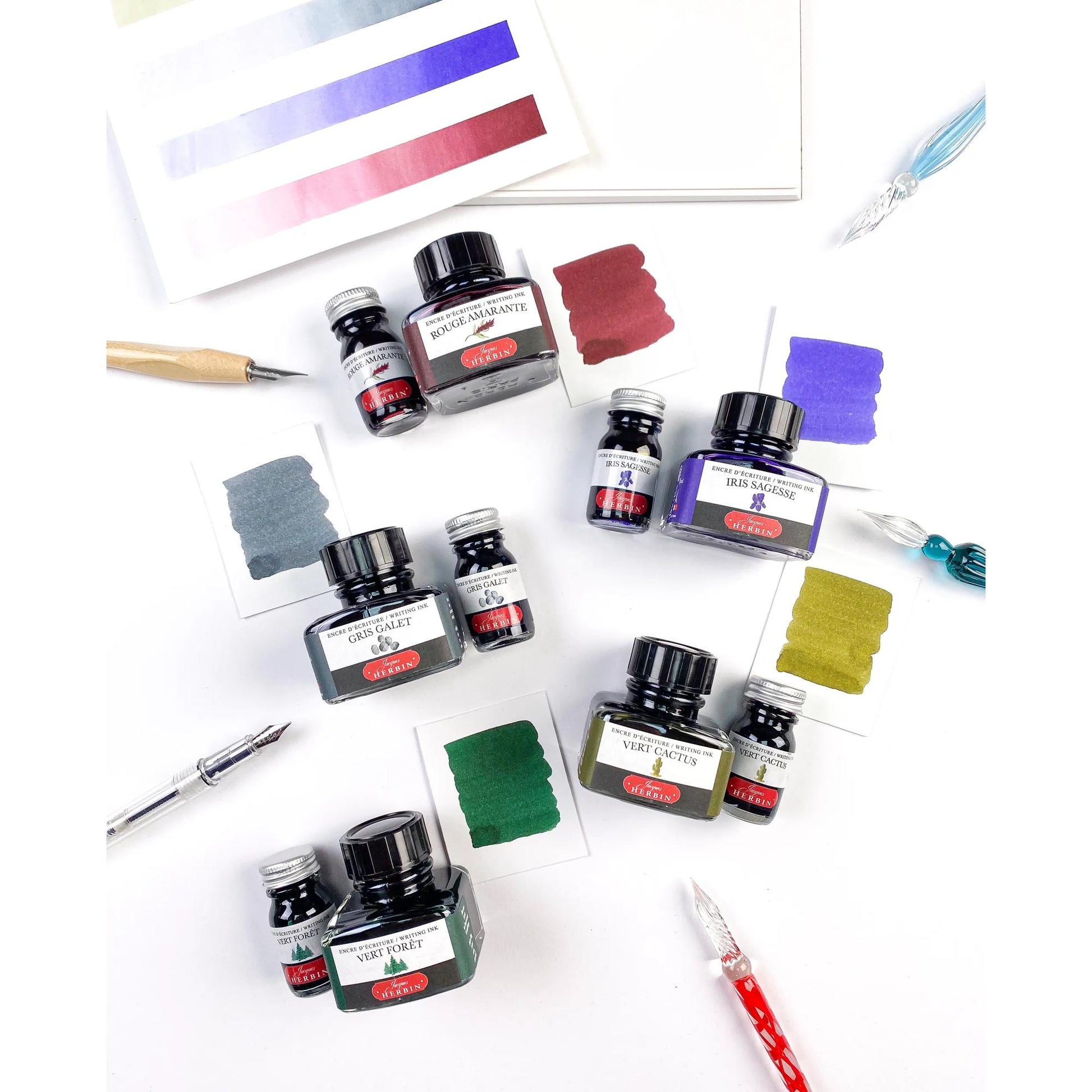 La Perle des Encres Writing Ink 30 mL Iris Sagesse (Iris Wisdom)