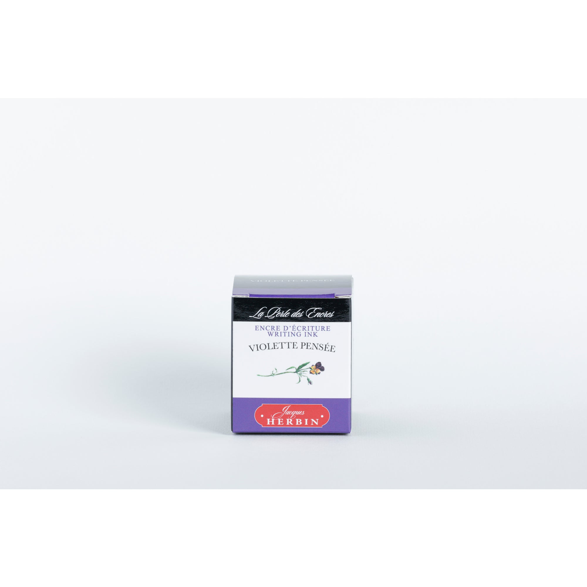La Perle des Encres Writing Ink 30 mL Violette Pensee (Violet Pansy)