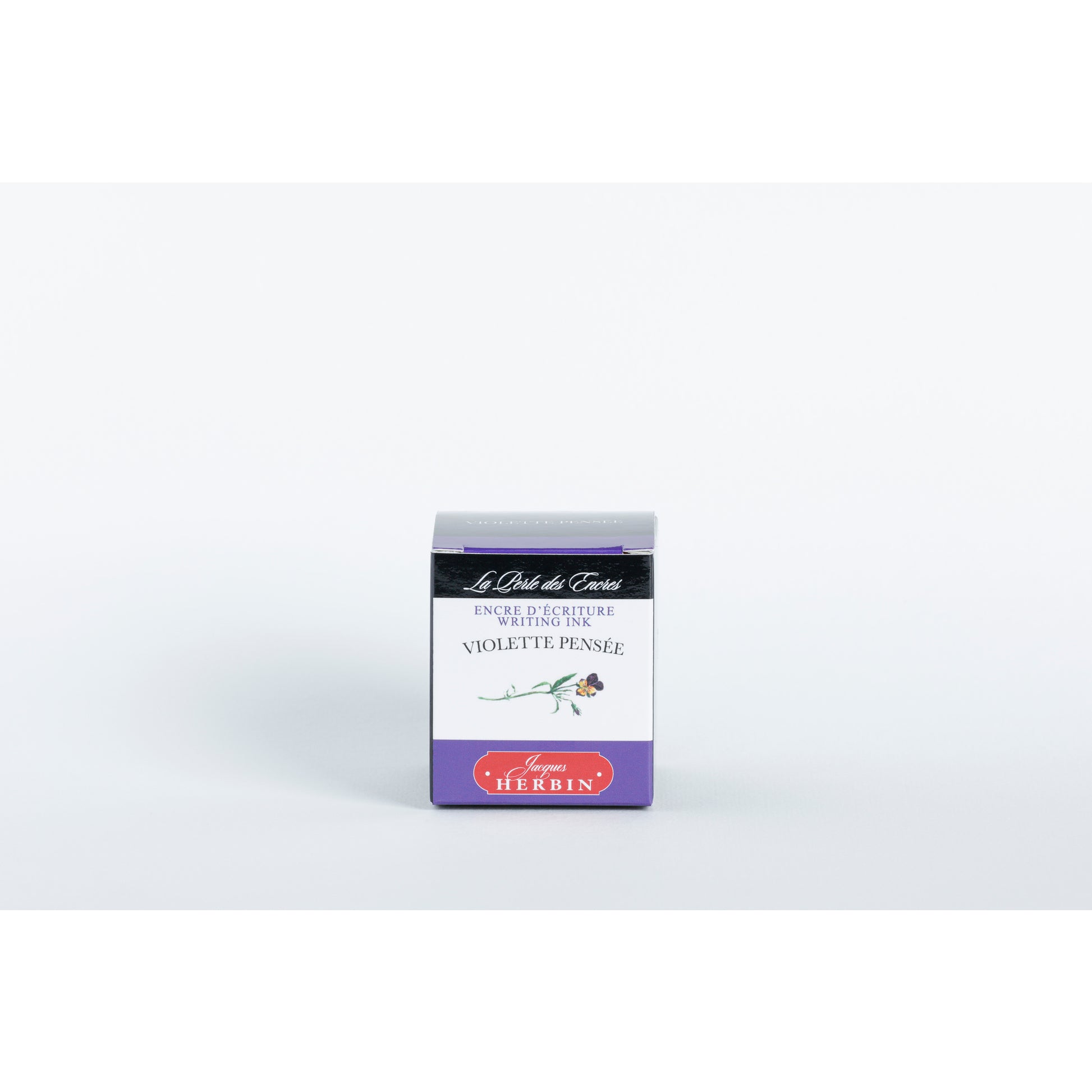 La Perle des Encres Writing Ink 30 mL Violette Pensee (Violet Pansy)