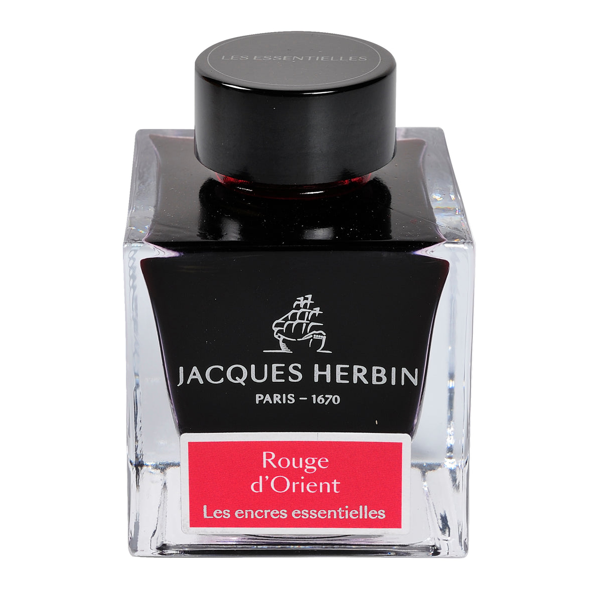Rouges Wrting Jacques Herbin Prestige Essentials Writing Ink 50 mL Rouge d'Orient (O ...