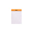 Rhodia No. 13 Top Stapled Notepad A6 Grid Orange