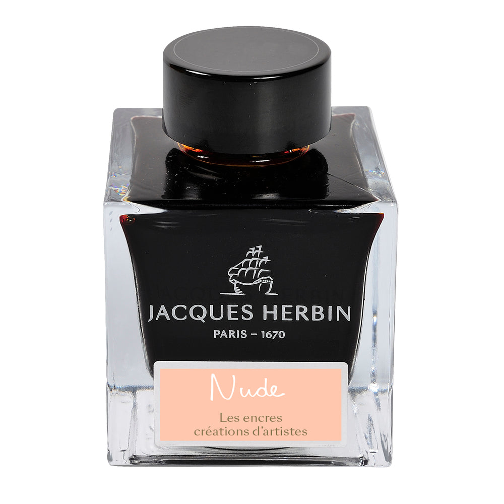 Jacques Herbin Prestige Artist Creations Writing Ink 50 mL Nude by Marc-Antoine Coulon