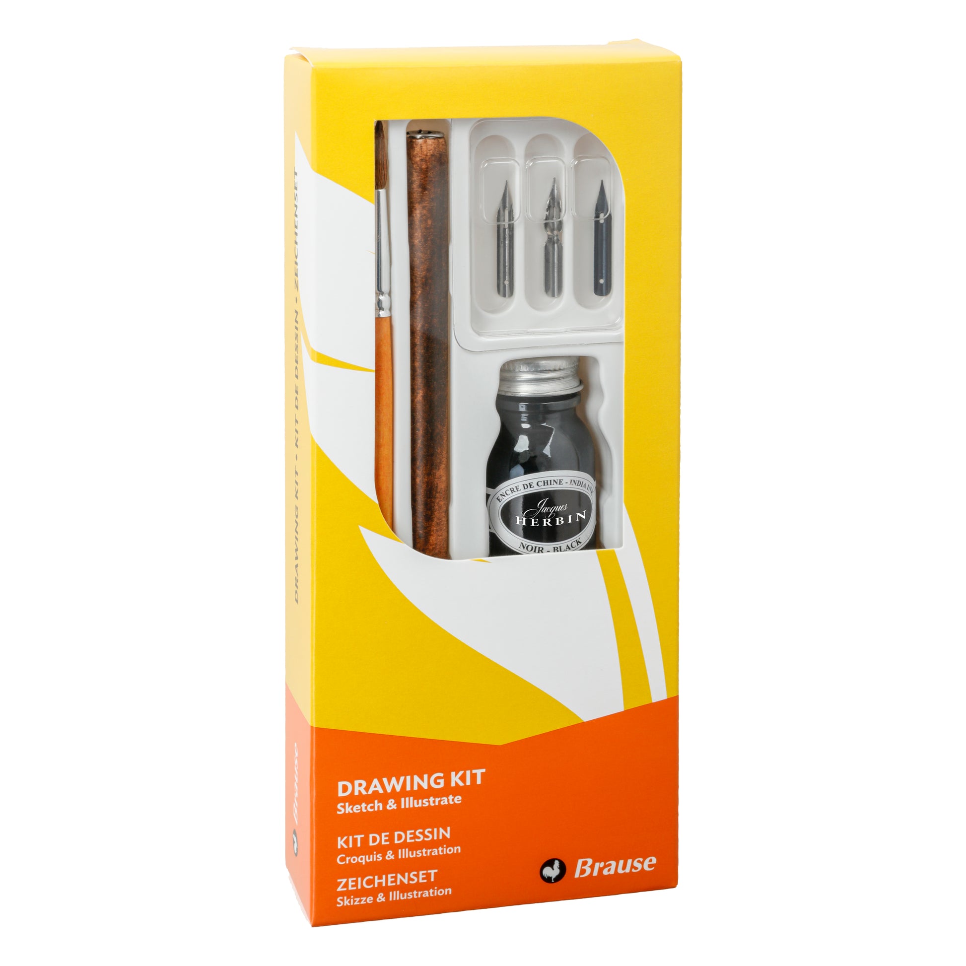 Brause Drawing Kit With Ink