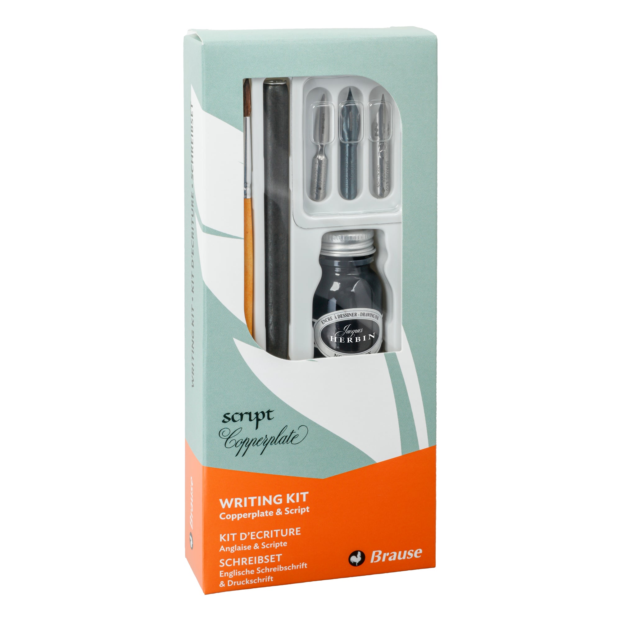 Brause Copperplate & Script Writing Kit With Ink