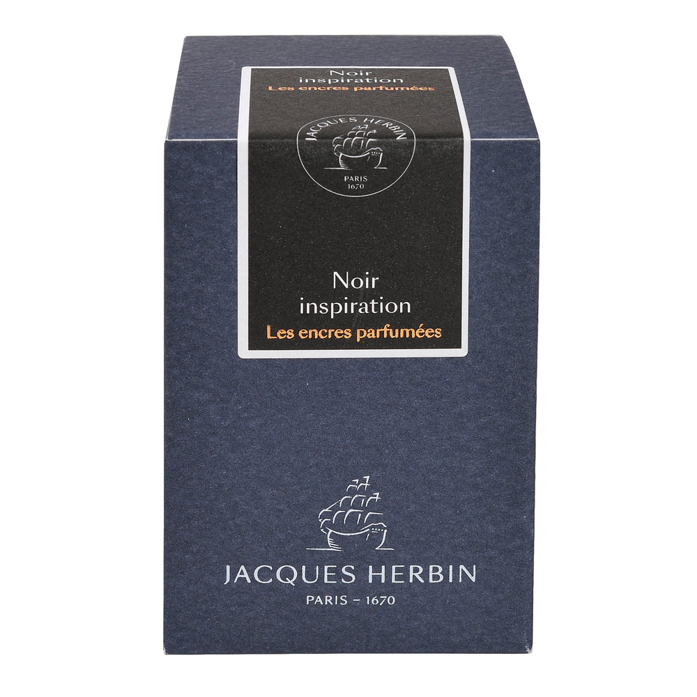 Jacques Herbin Prestige Scented Writing Ink 50 mL Noir Inspiration (Black)