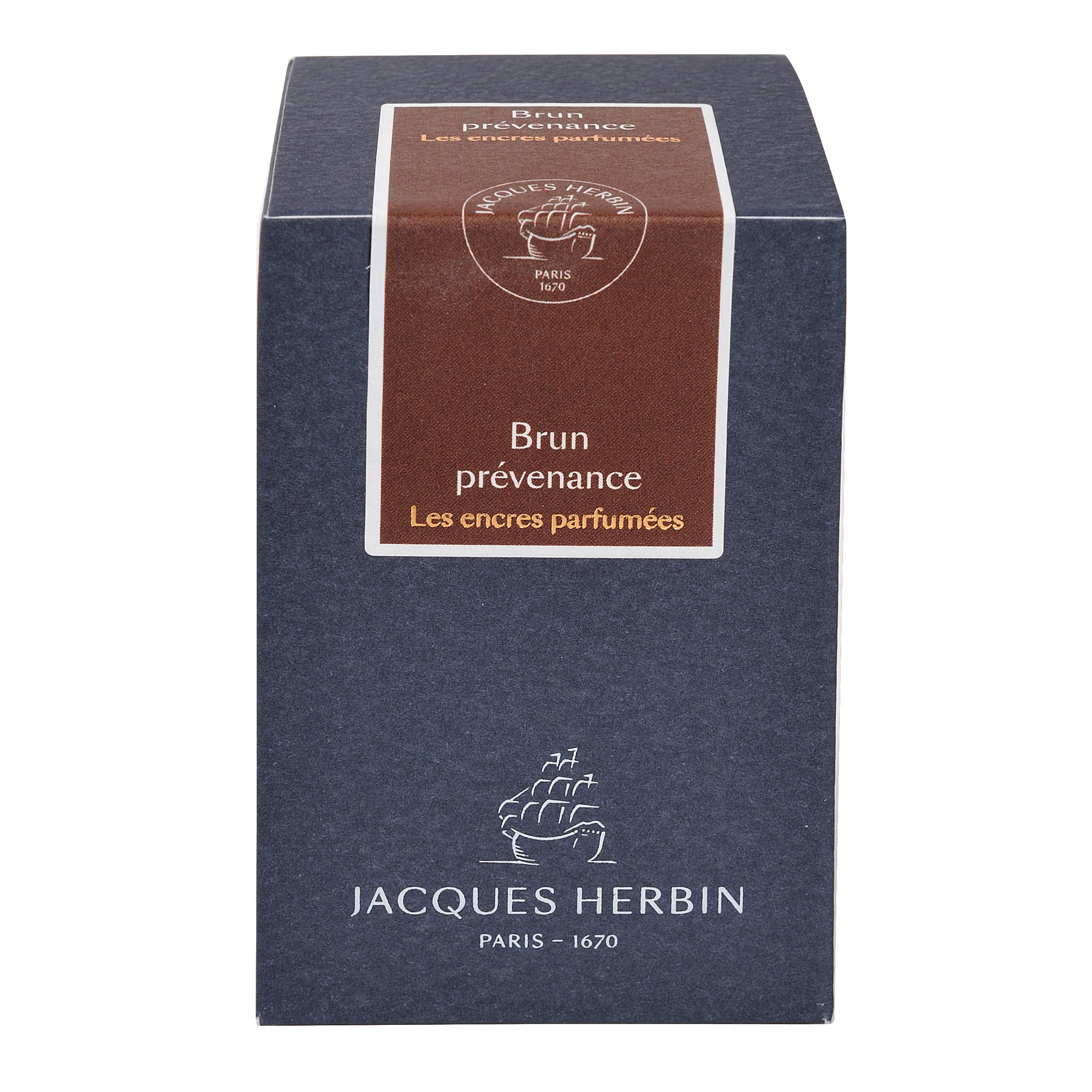 Jacques Herbin Prestige Scented Writing Ink 50 mL Brun Prevenance (Brown)