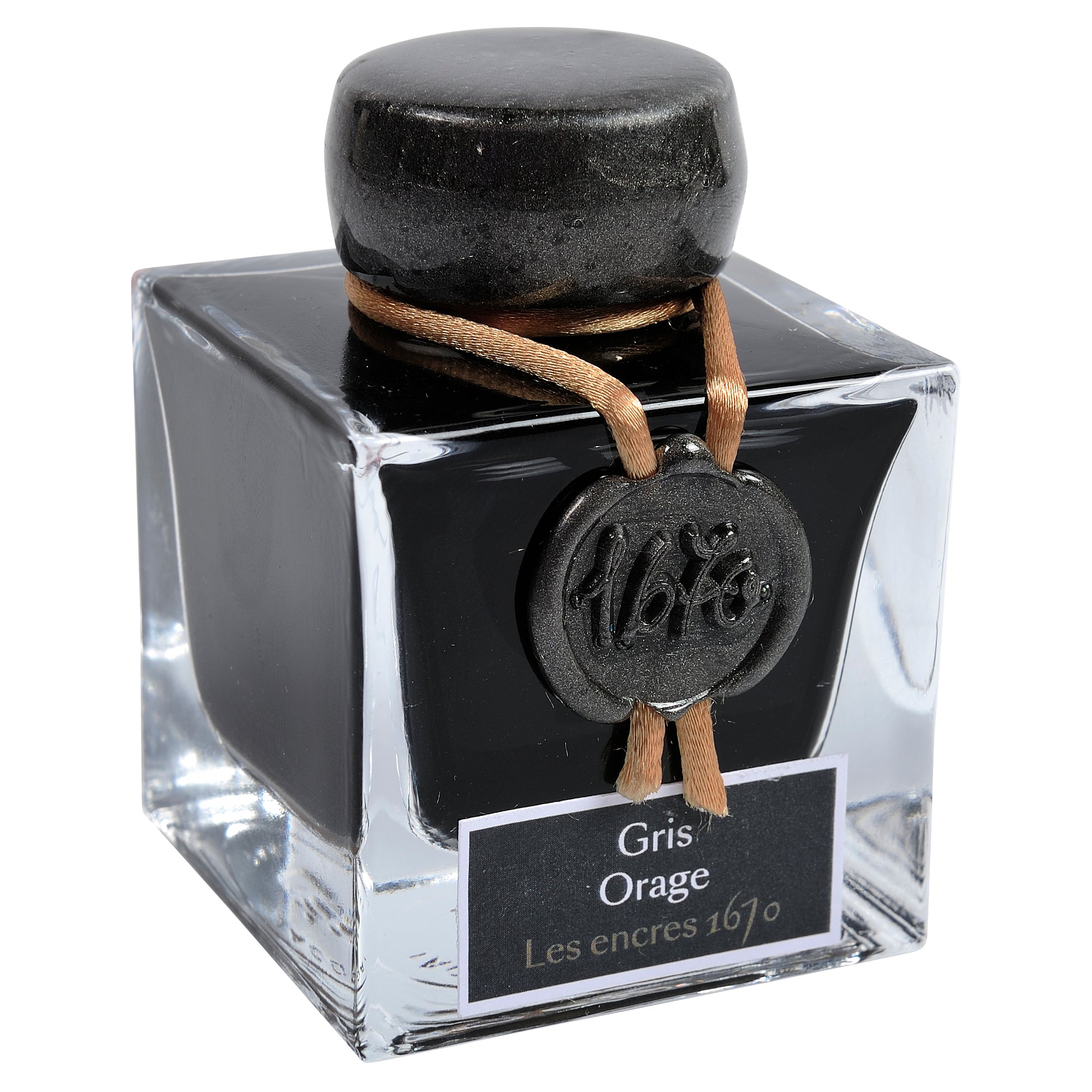 Prestige 1670 Writing Ink 50 mL Gris Orage (Stormy Grey)