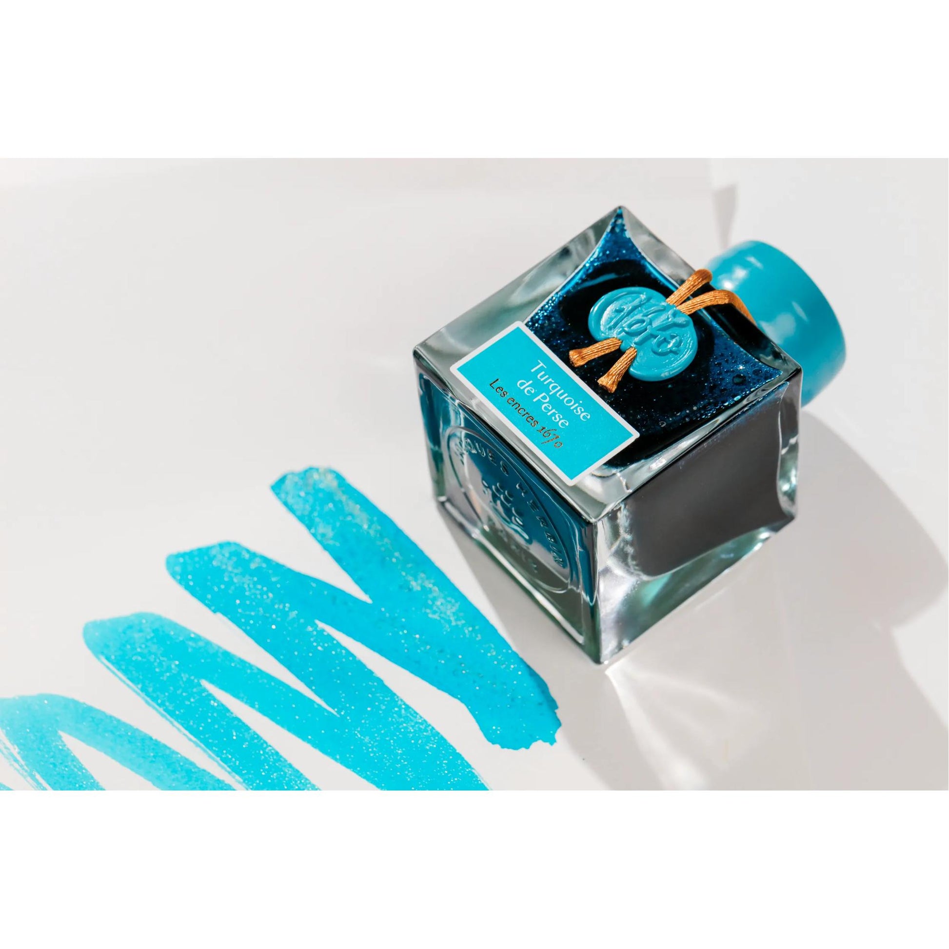 Jacques Herbin Prestige 1670 Writing Ink 50 mL Turquoise de Perse (Persian Turquoise)