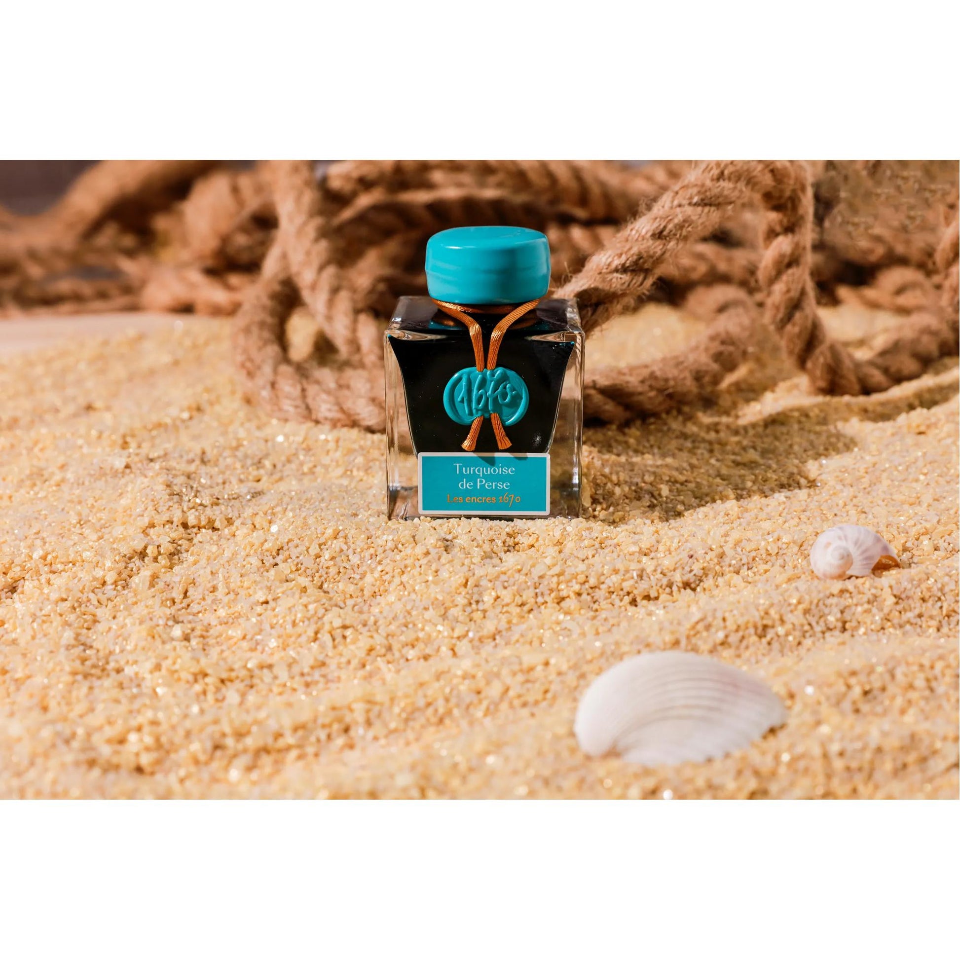 Jacques Herbin Prestige 1670 Writing Ink 50 mL Turquoise de Perse (Persian Turquoise)