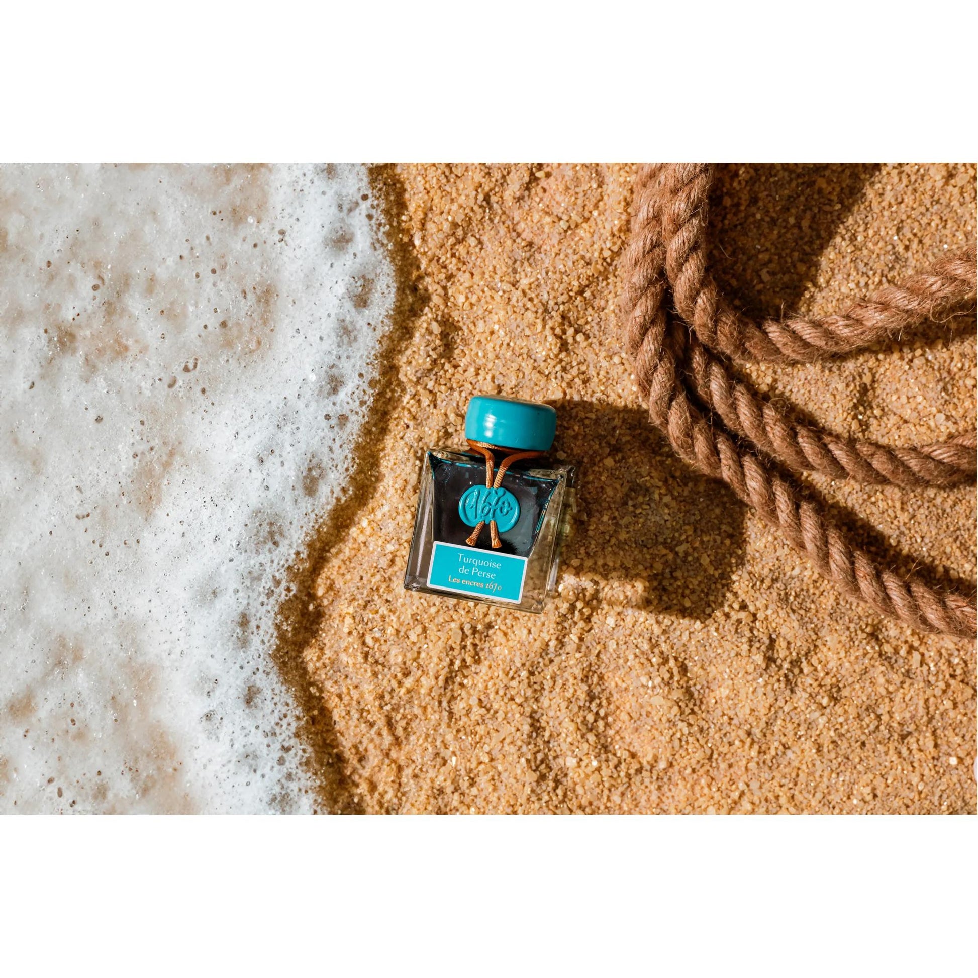 Jacques Herbin Prestige 1670 Writing Ink 50 mL Turquoise de Perse (Persian Turquoise)