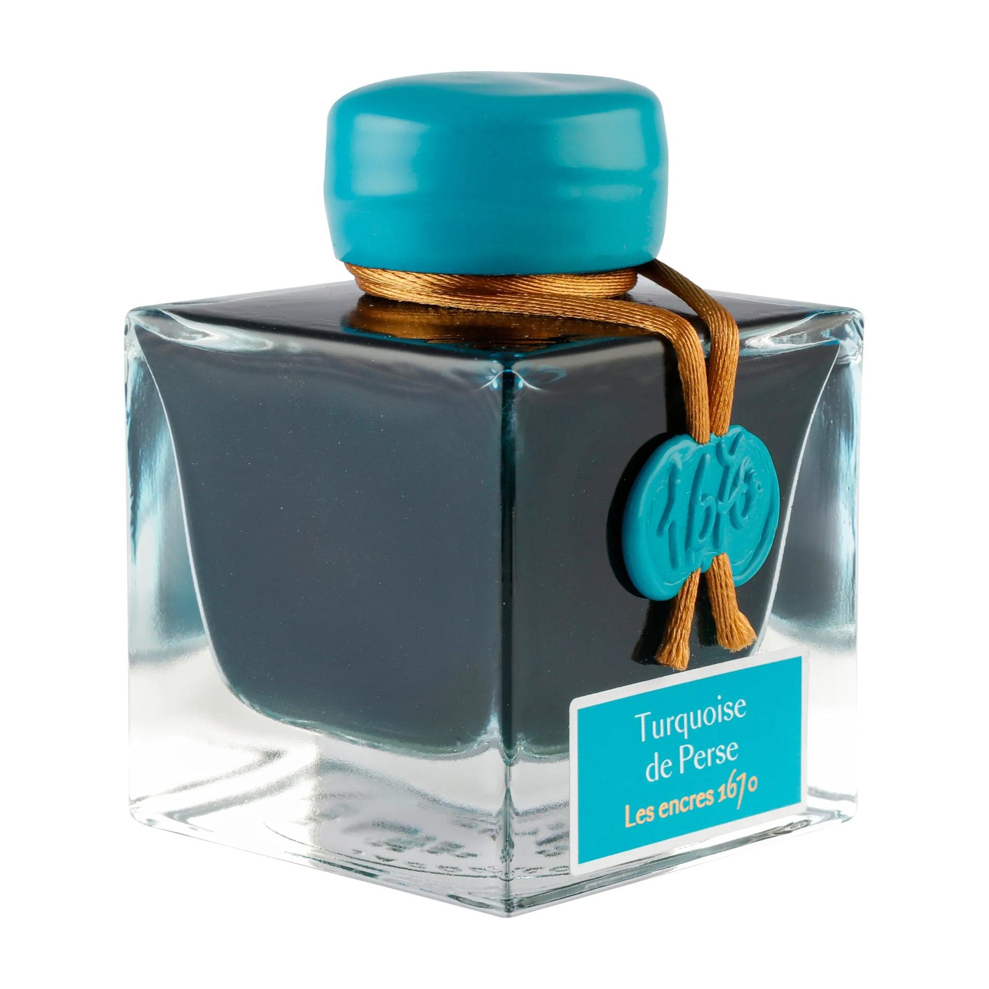 Jacques Herbin Prestige 1670 Writing Ink 50 mL Turquoise de Perse (Persian Turquoise)