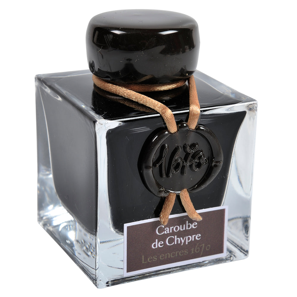 Prestige 1670 Writing Ink 50 mL Caroube of Chypre (Carob Brown)