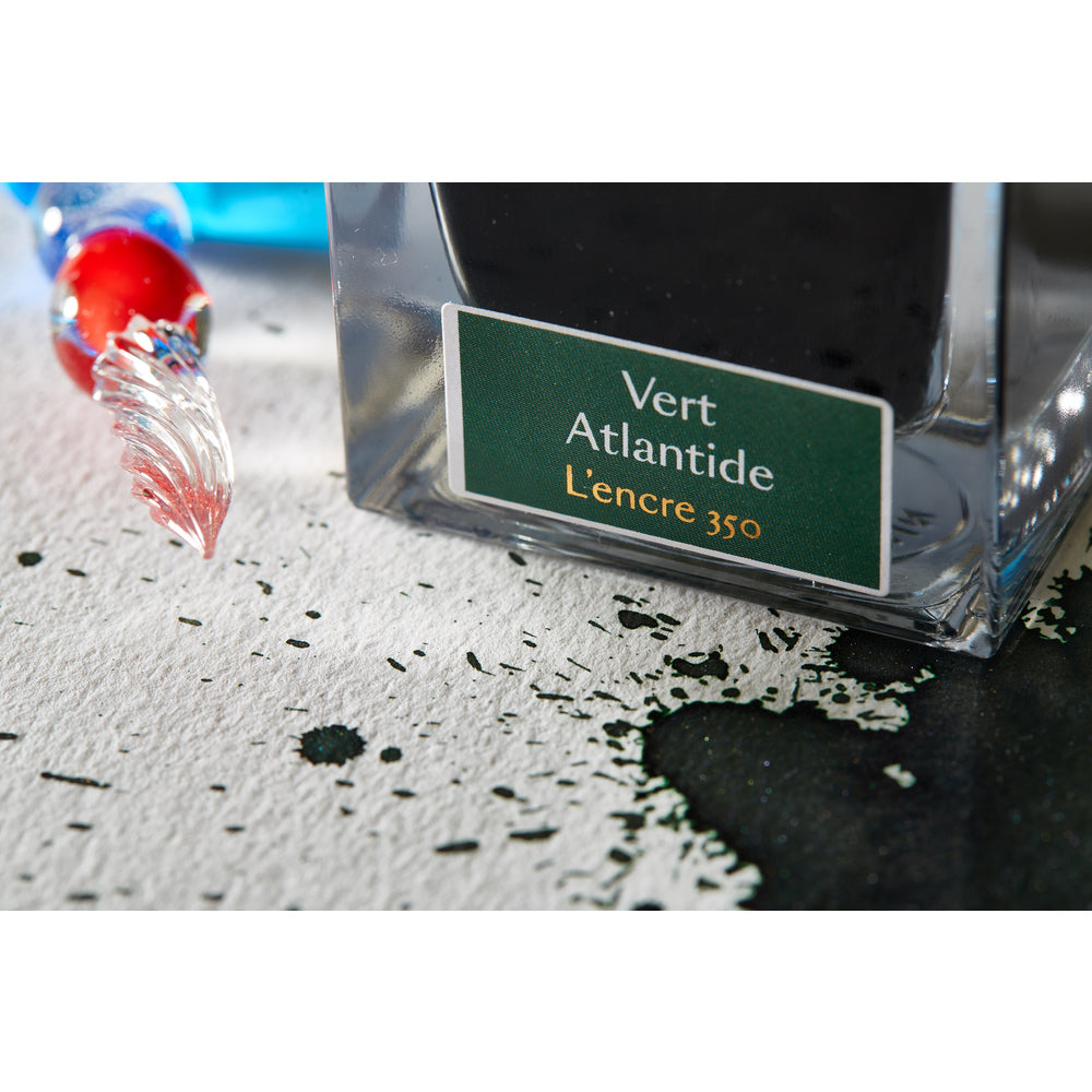 Prestige 350th Anniversary Edition Writing Ink 50 mL Vert Atlantide (Atlantis Green)