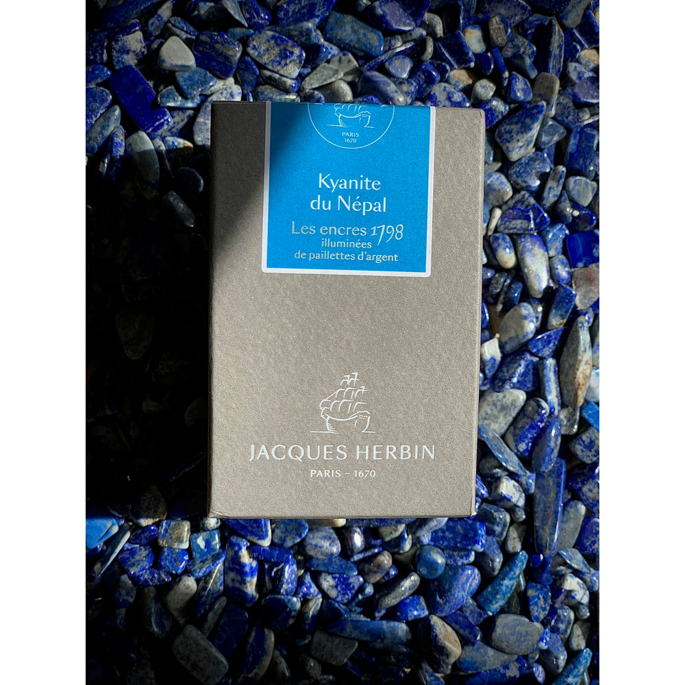 Prestige 1798 Writing Ink 50 mL Kyanite du Nepal (Blue Kyanite)