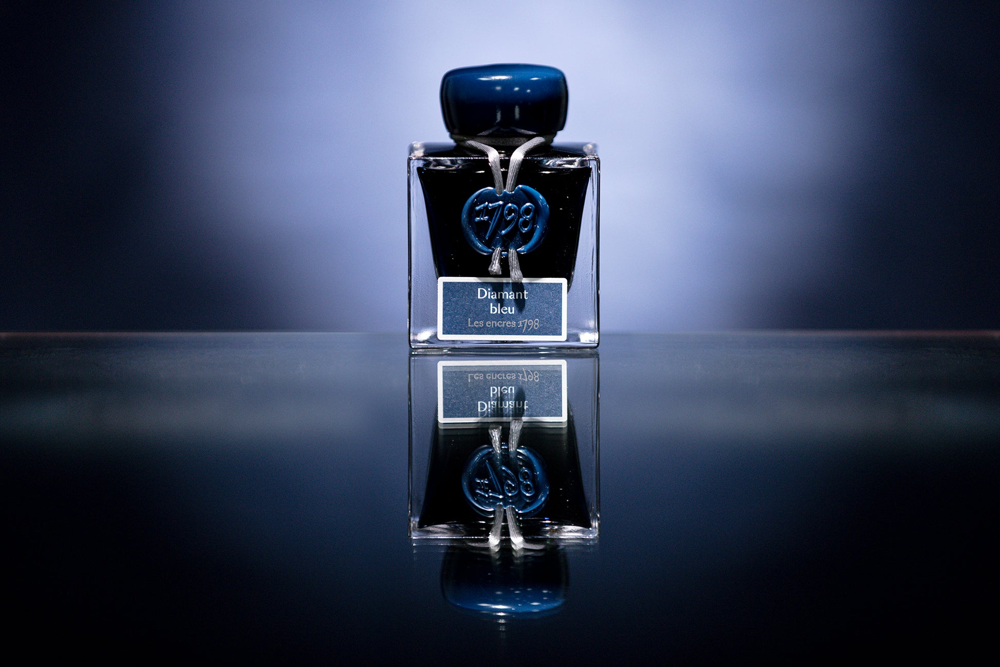 Jacques Herbin Prestige 1798 Writing Ink 50 mL Diamant Bleu