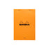 Rhodia No. 16 Top Stapled Notepad A5 Blank Orange