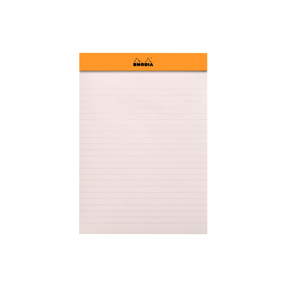 Rhodia Premium R No. 16 Top Stapled Notepad A5 Lined Black