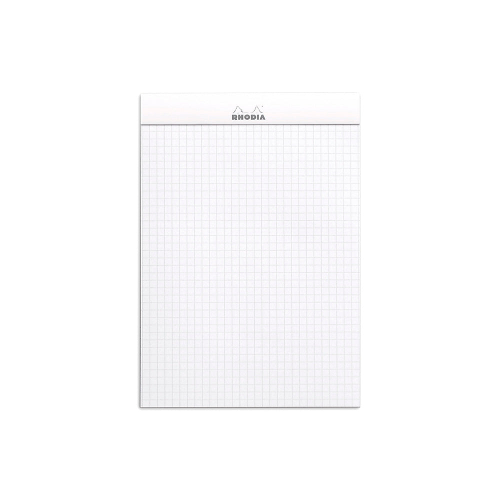 Rhodia No. 16 Top Stapled Notepad A5 Grid White
