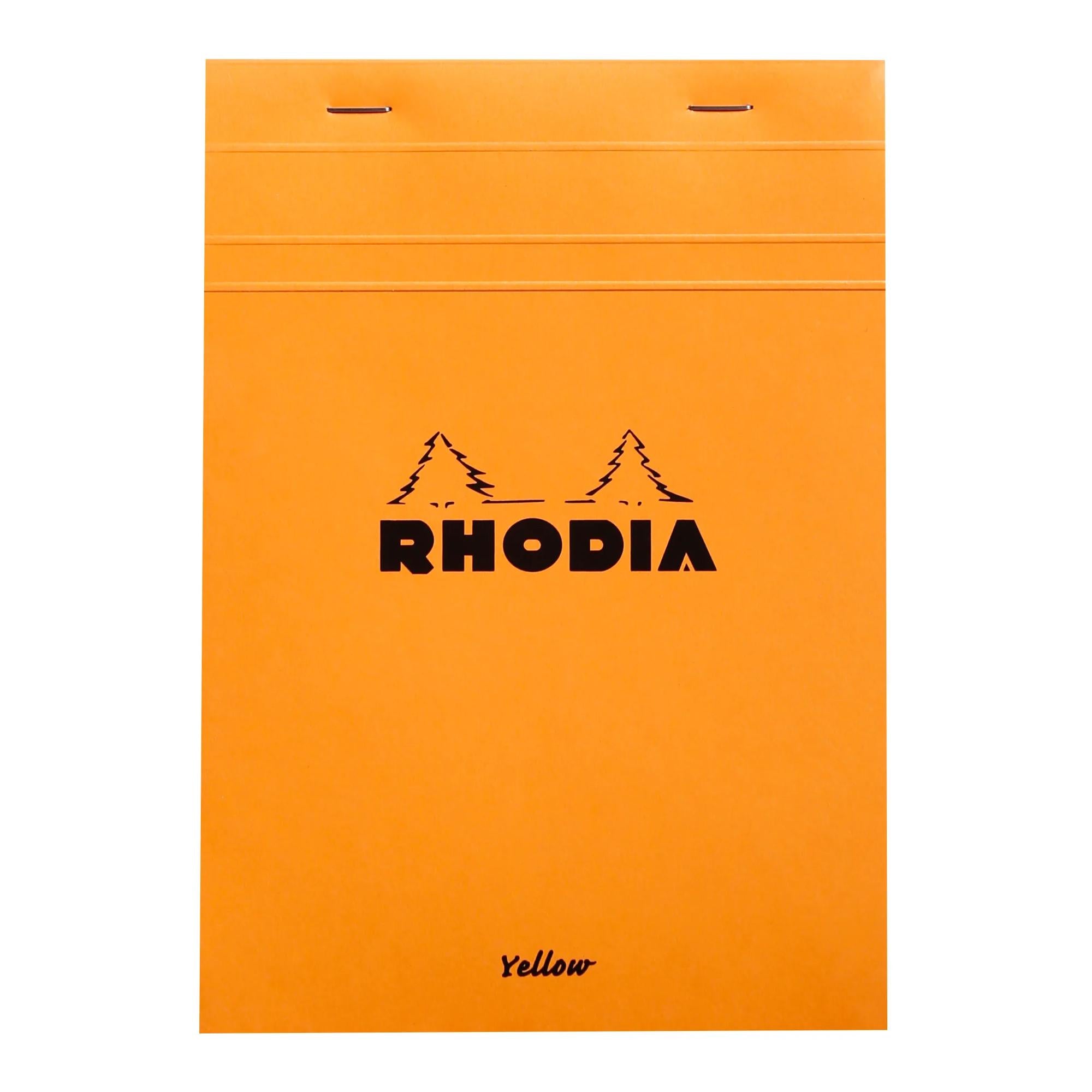 Rhodia No. 16 Top Stapled Legal Pad A5 Lined Orange