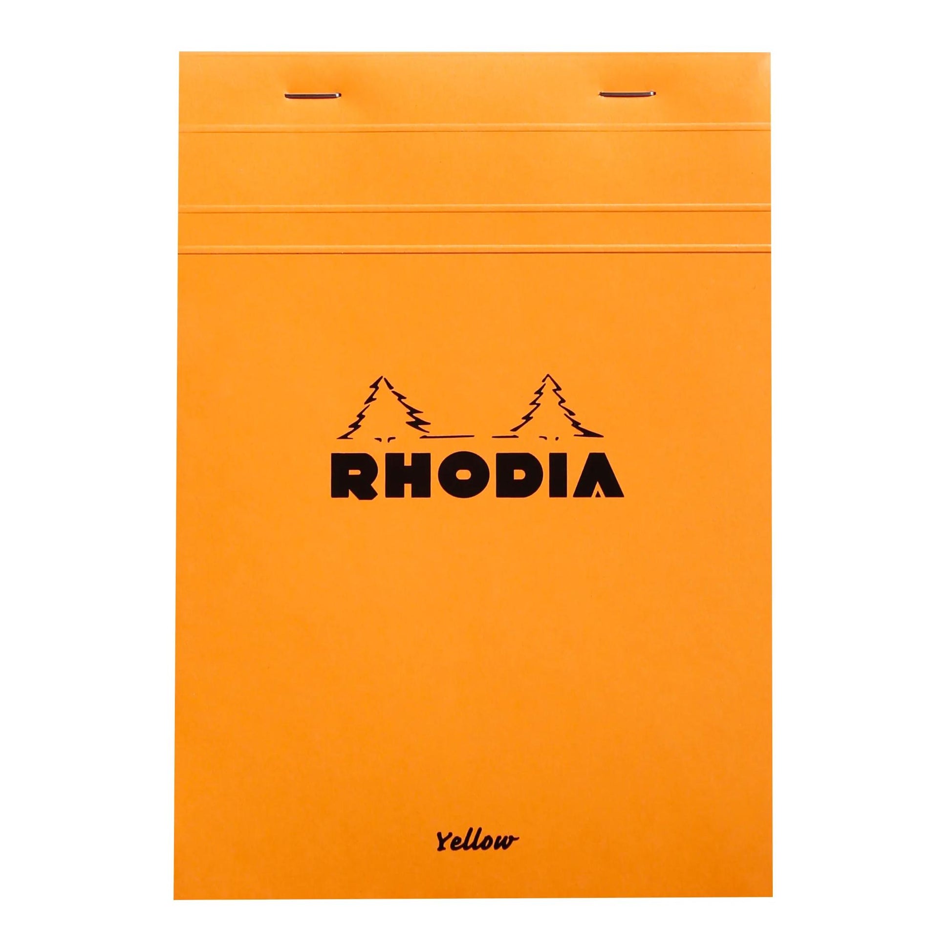 Rhodia No. 16 Top Stapled Legal Pad A5 Lined Orange