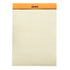 Rhodia No. 16 Top Stapled Legal Pad A5 Lined Orange